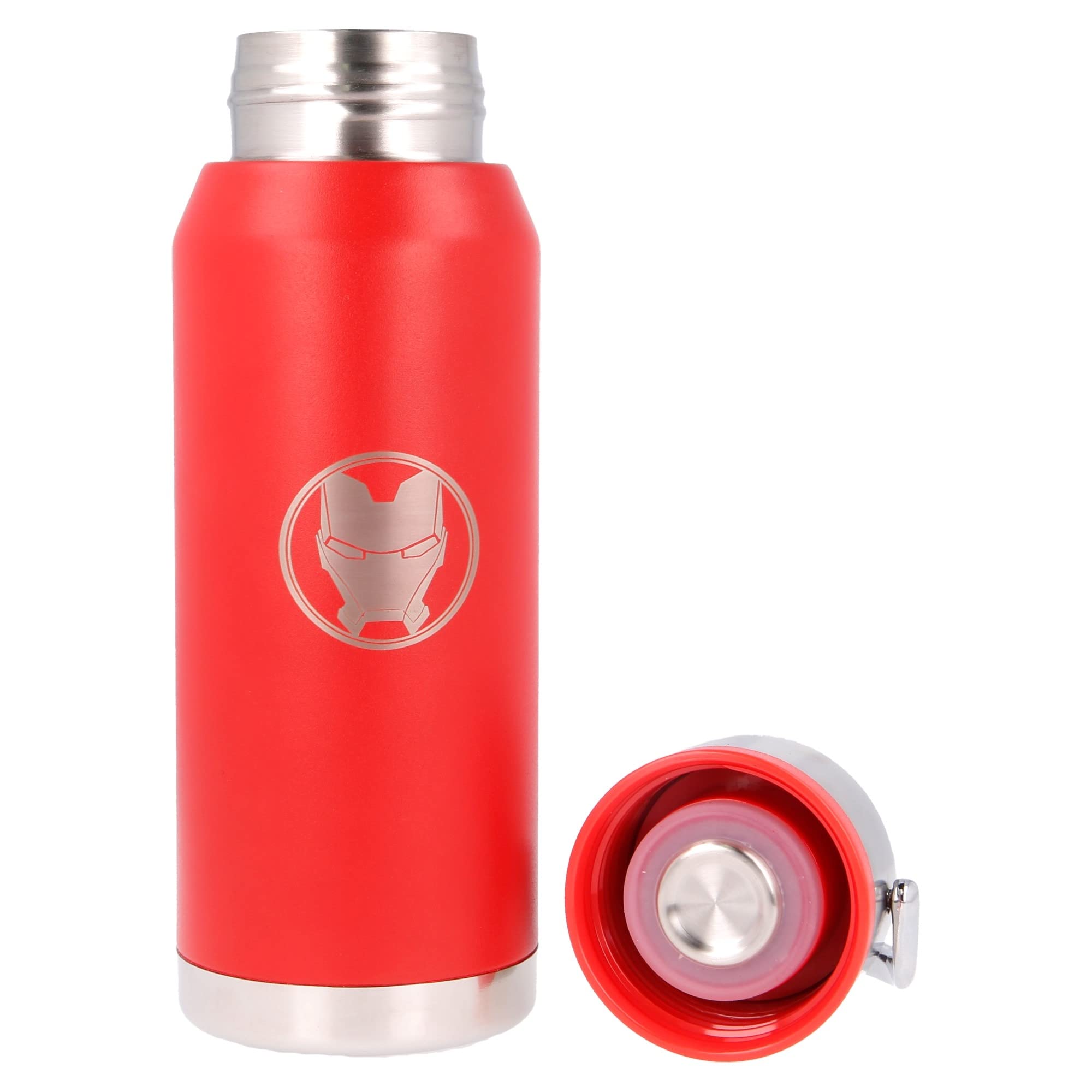 Stor8412497010240acero Inoxidable TéRmica Botella, 505 Ml Capacidad, Marvel Hugo