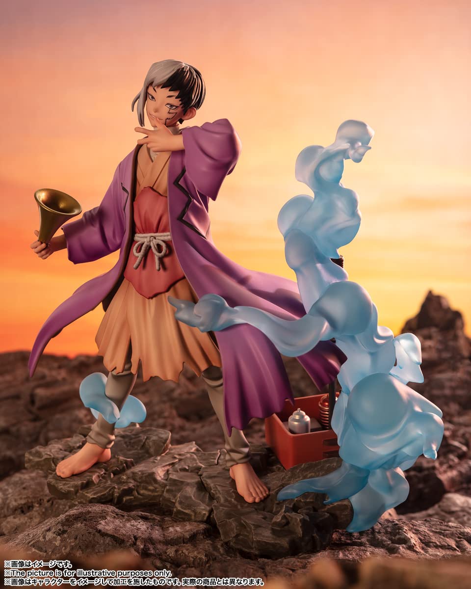 MuñEcos Y Figuras De AccióN Bandai Tamashii Nations Gen Asagiri 18 Cm (Dr. Stone) - Figuarts Zero