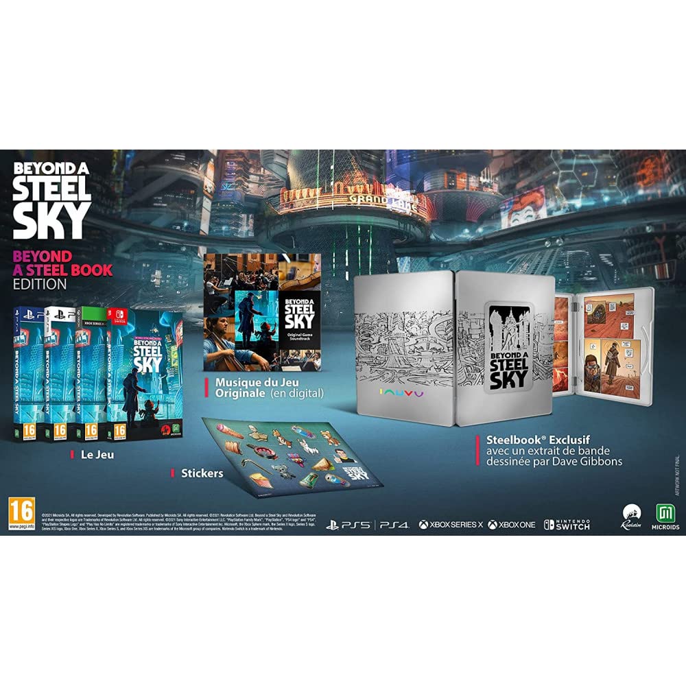 Beyond A Steel Sky Book Edition