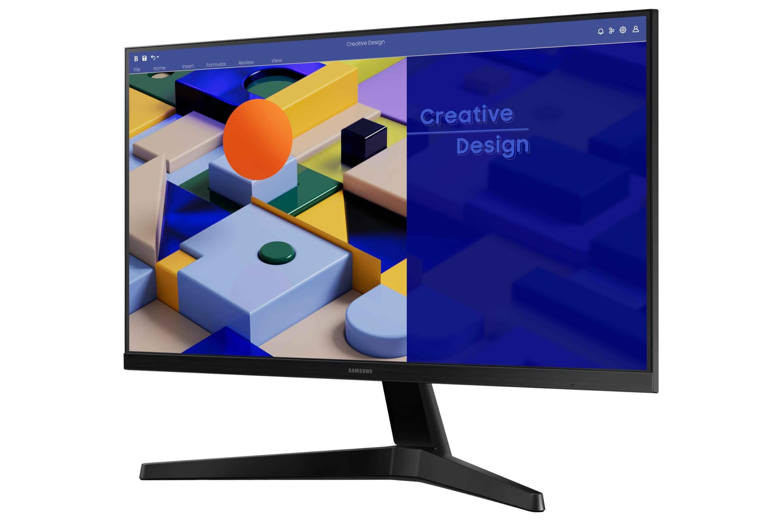 Monitor Samsung S24C314EAU 24'/ Full HD/ Negro