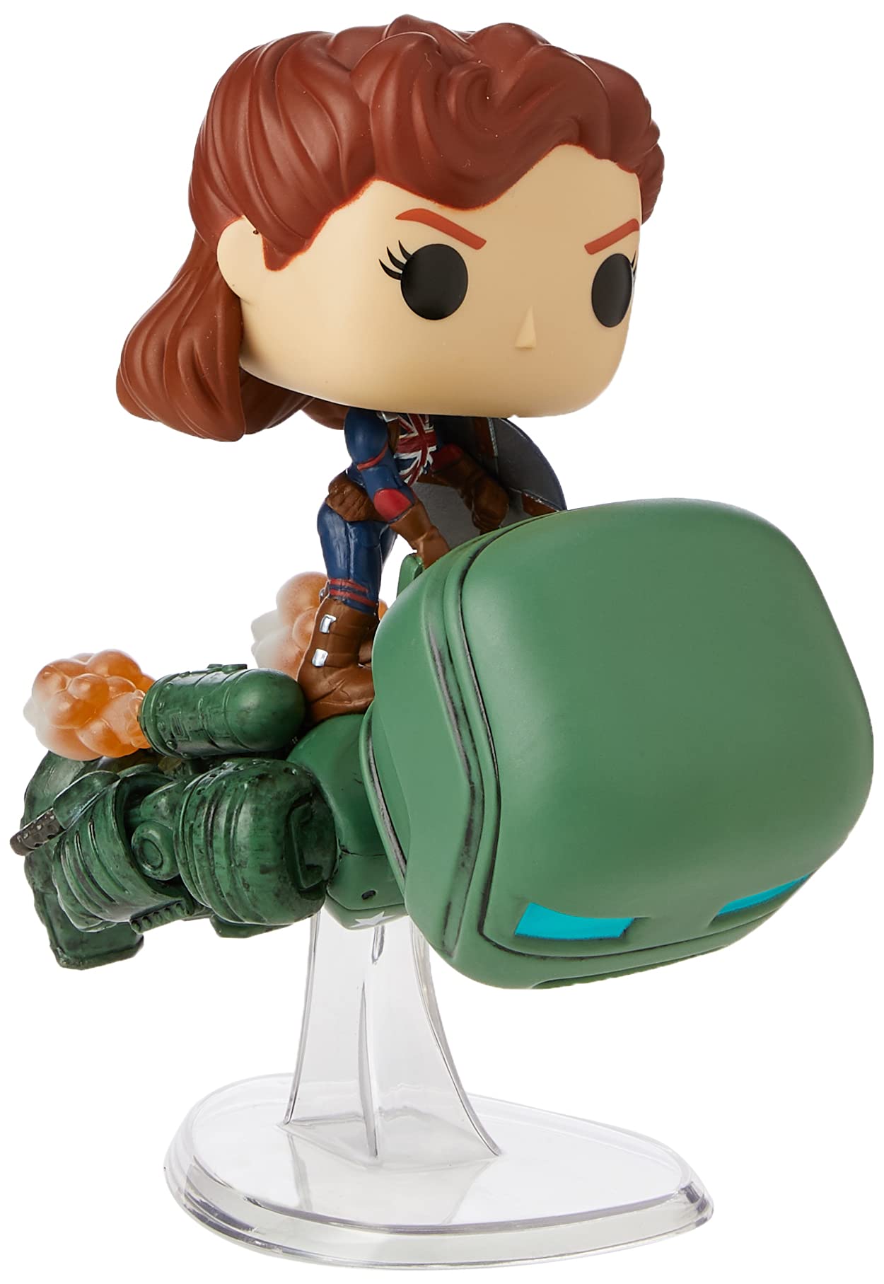 Funko Pop! Deluxe: Year Of The Shield - Hydra With Captain Peggy Carter - Marvel Comics - CóMics Marvel - Exclusiva Amazon - Figura De Vinilo Coleccionable - Idea De Regalo- Mercancia Oficial