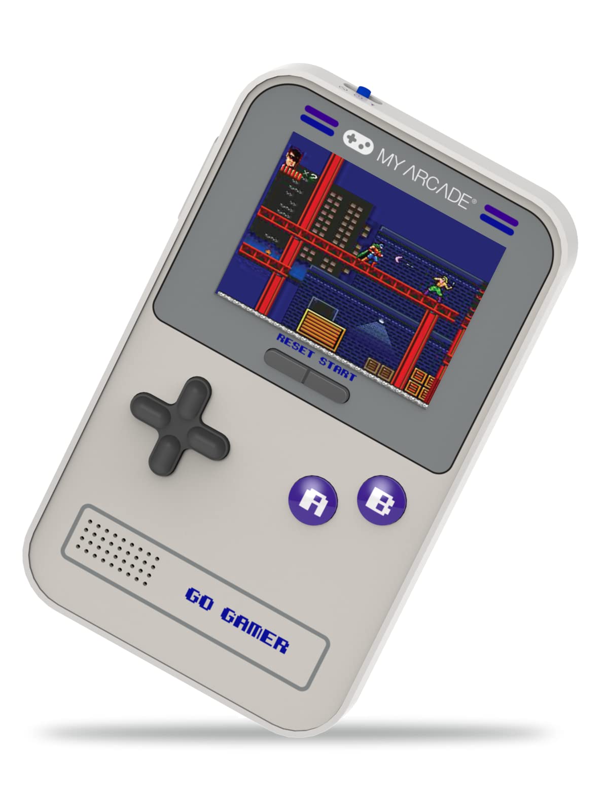 Go Gamer Classic 300 Jeu En 1 Gris Et Violet