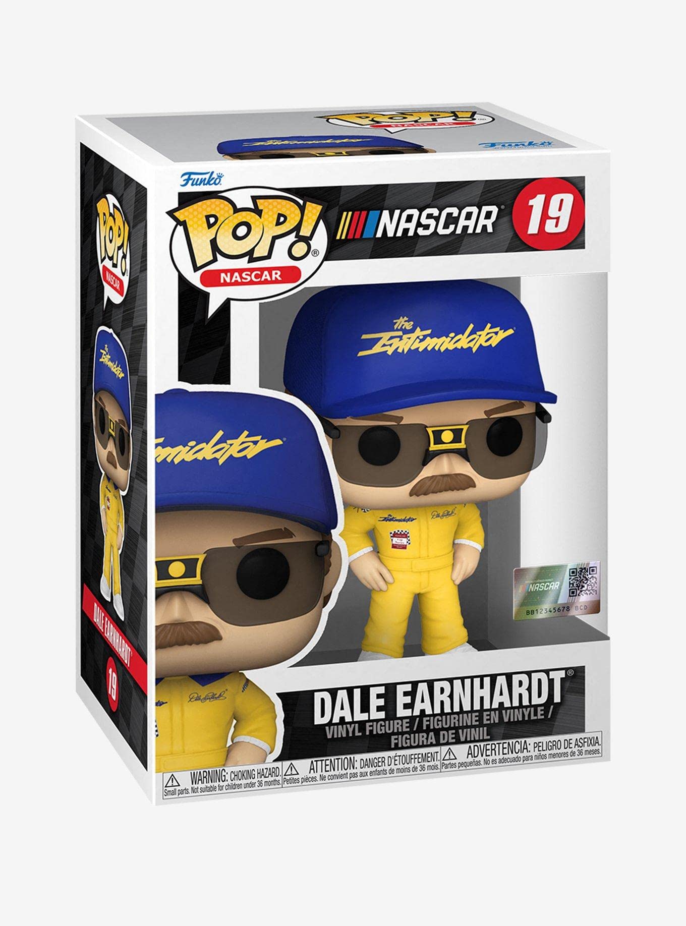 Funko Pop! Nascar: Dale Earnhardt Sr. - (- Amarillo Wrangler) - Figura De Vinilo Coleccionable - Idea De Regalo- Mercancia Oficial - Juguetes Para NiñOs Y Adultos - Sports Fans