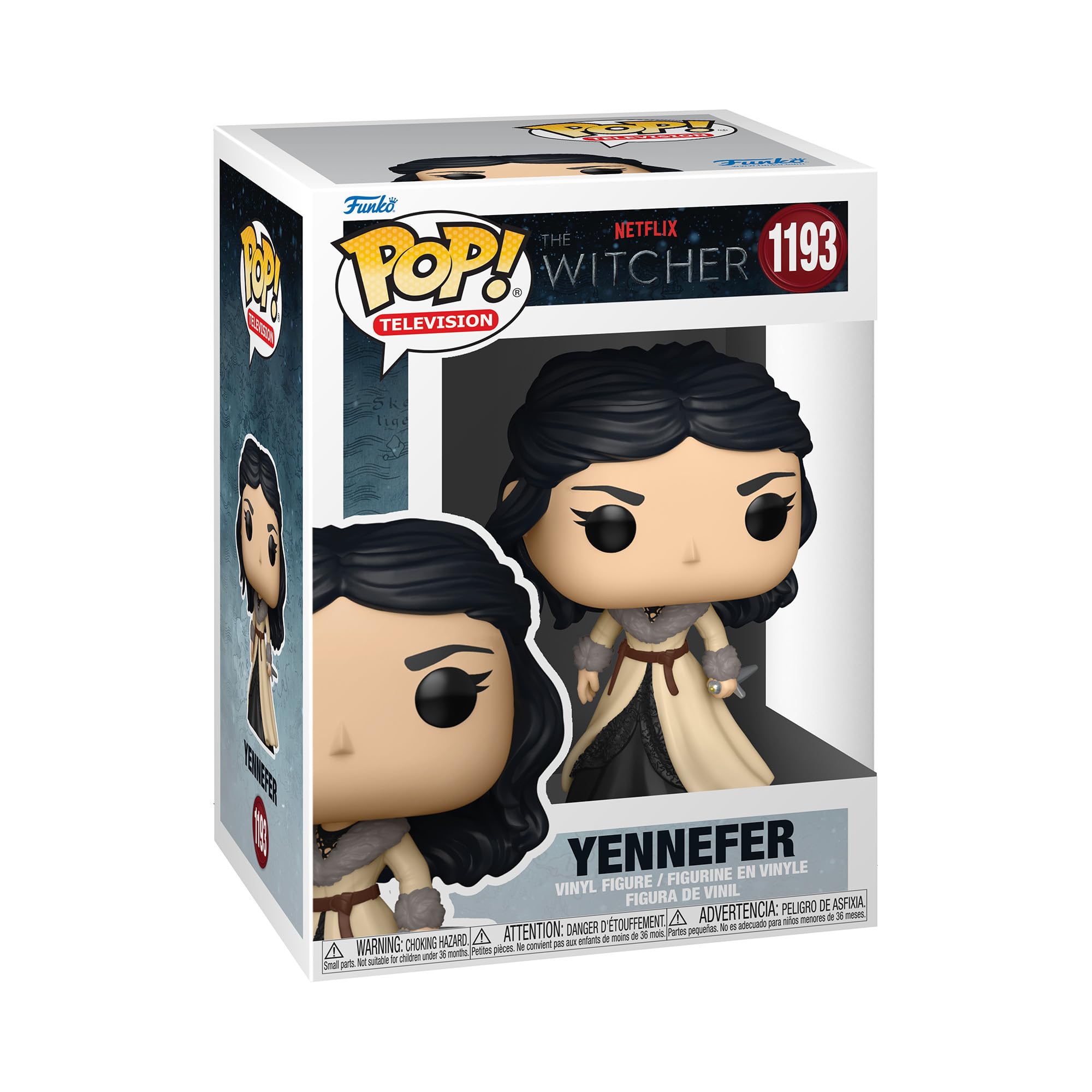 Funko Pop! Tv: Witcher - Yennefer - Yennifer - The Witcher - El Brujo - Figura De Vinilo Coleccionable - Idea De Regalo- Mercancia Oficial - Juguetes Para NiñOs Y Adultos - Tv Fans