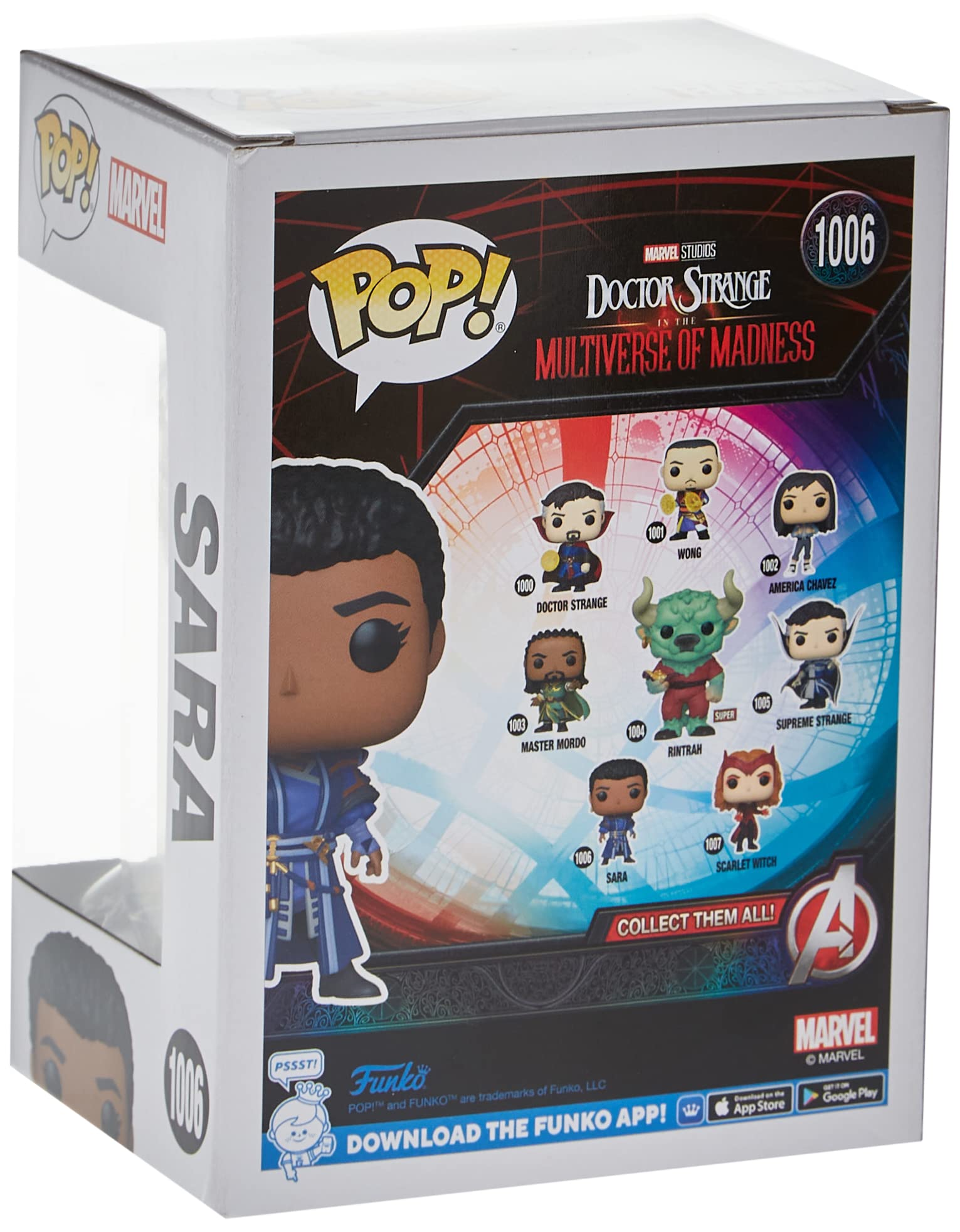 Funko Pop! Marvel: - Sara - Doctor Strange - Figura De Vinilo Coleccionable - Idea De Regalo- Mercancia Oficial - Juguetes Para NiñOs Y Adultos - Movies Fans - MuñEco Para Coleccionistas Y ExposicióN