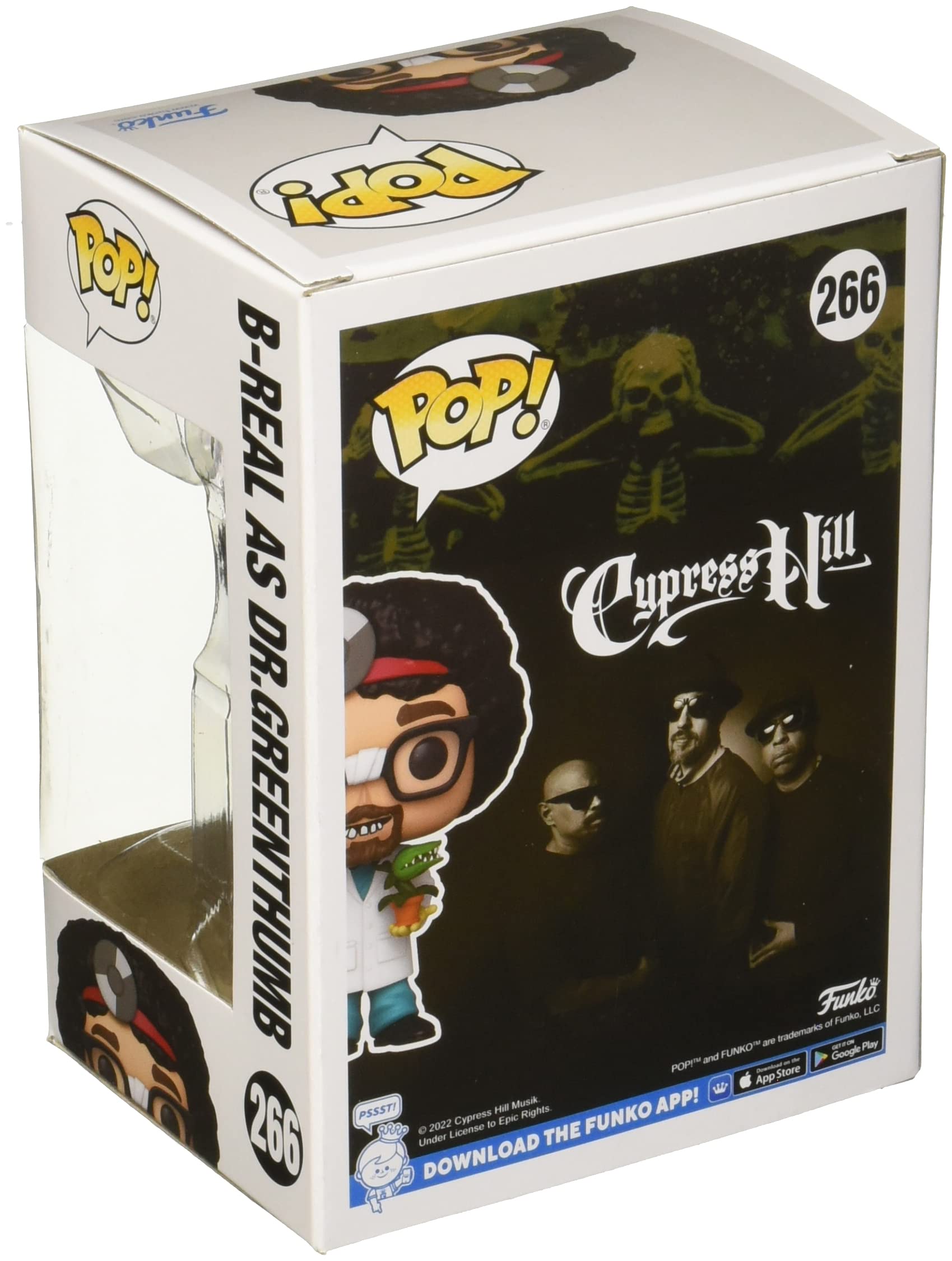 Funko Pop! Rocks: Cypress Hill - B Real - (Dr. Greenthumb) - Figura De Vinilo Coleccionable - Idea De Regalo- Mercancia Oficial - Juguetes Para NiñOs Y Adultos - Music Fans