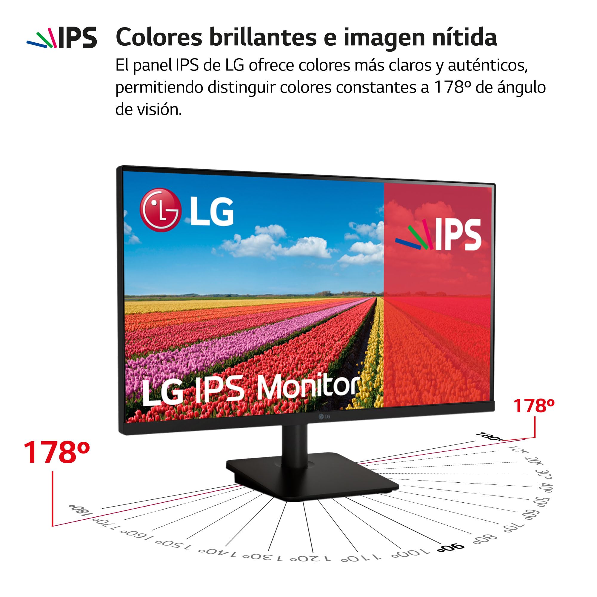 Monitor LG 25MS500-B 24.5'/ Full HD/ Negro