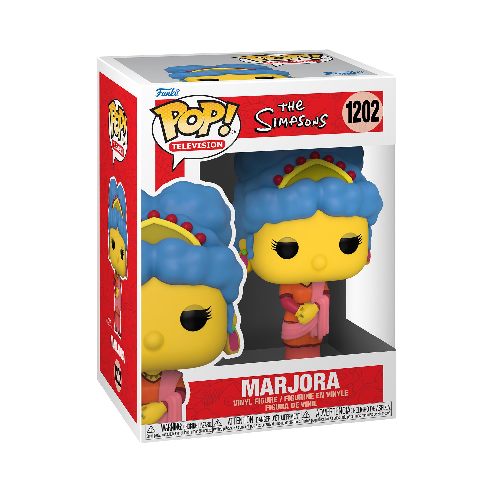 Funko Pop! Animation: Simpsons - Marjora Marge Simpson - The Simpsons - Figura De Vinilo Coleccionable - Idea De Regalo- Mercancia Oficial - Juguetes Para NiñOs Y Adultos - Tv Fans