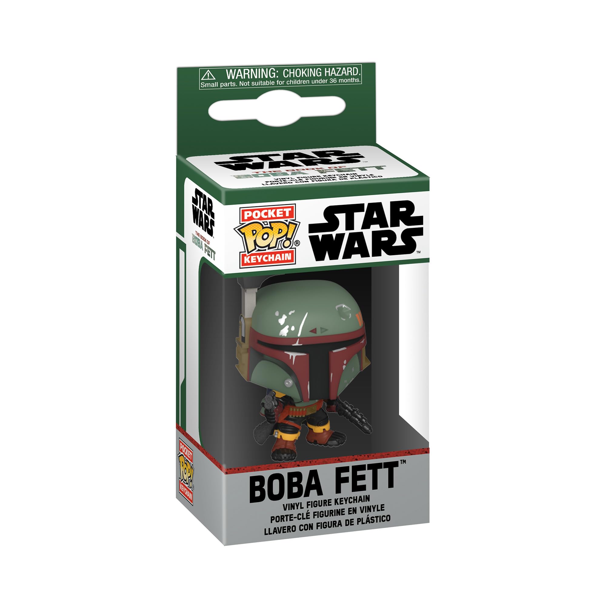 Llavero Funko Pop Star Wars Book Of Boba Fett - Minifigura De Vinilo Coleccionable