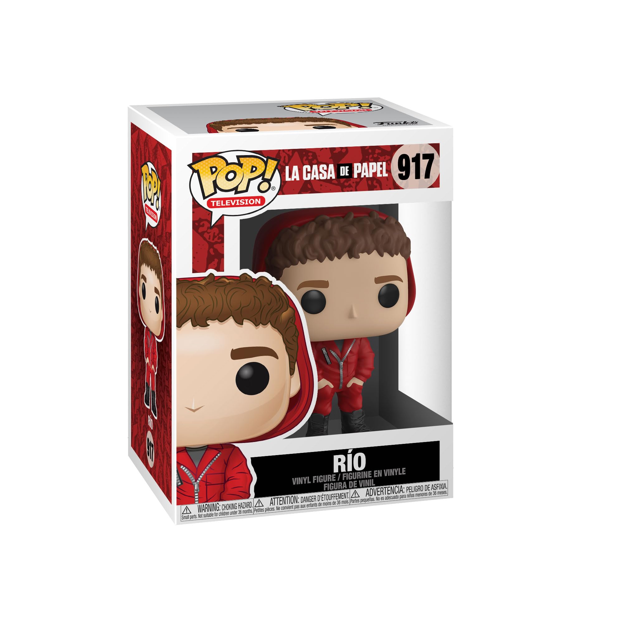 Funko Pop! Tv: La Casa De Papel - Rio - Money Heist - Figura De Vinilo Coleccionable - Idea De Regalo- Mercancia Oficial - Juguetes Para NiñOs Y Adultos - Tv Fans - MuñEco Para Coleccionistas