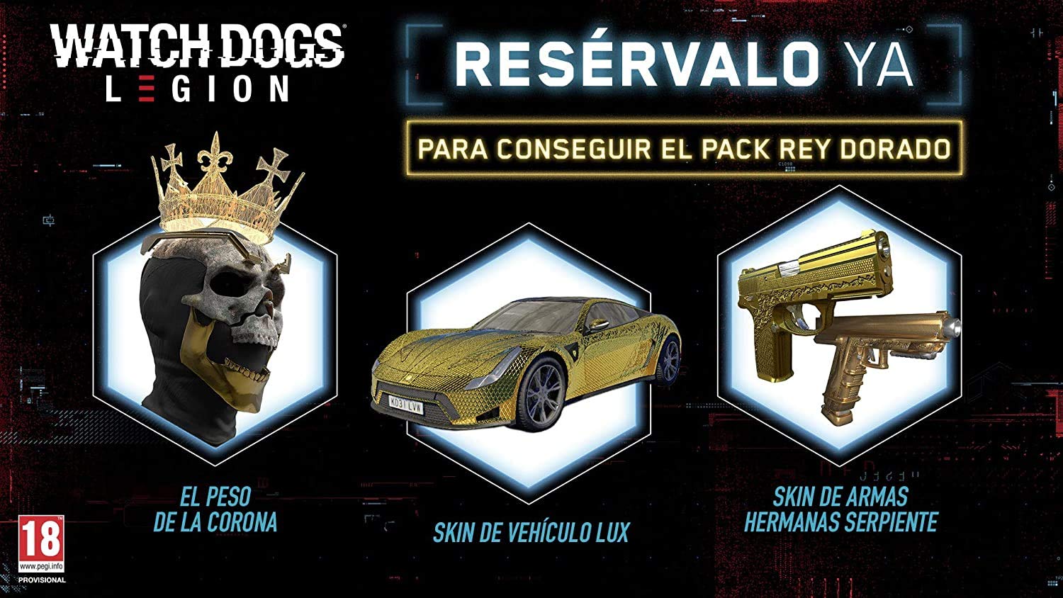 Watch Dogs Legion Gold PS5 - [PAL ESP] - Nuevo