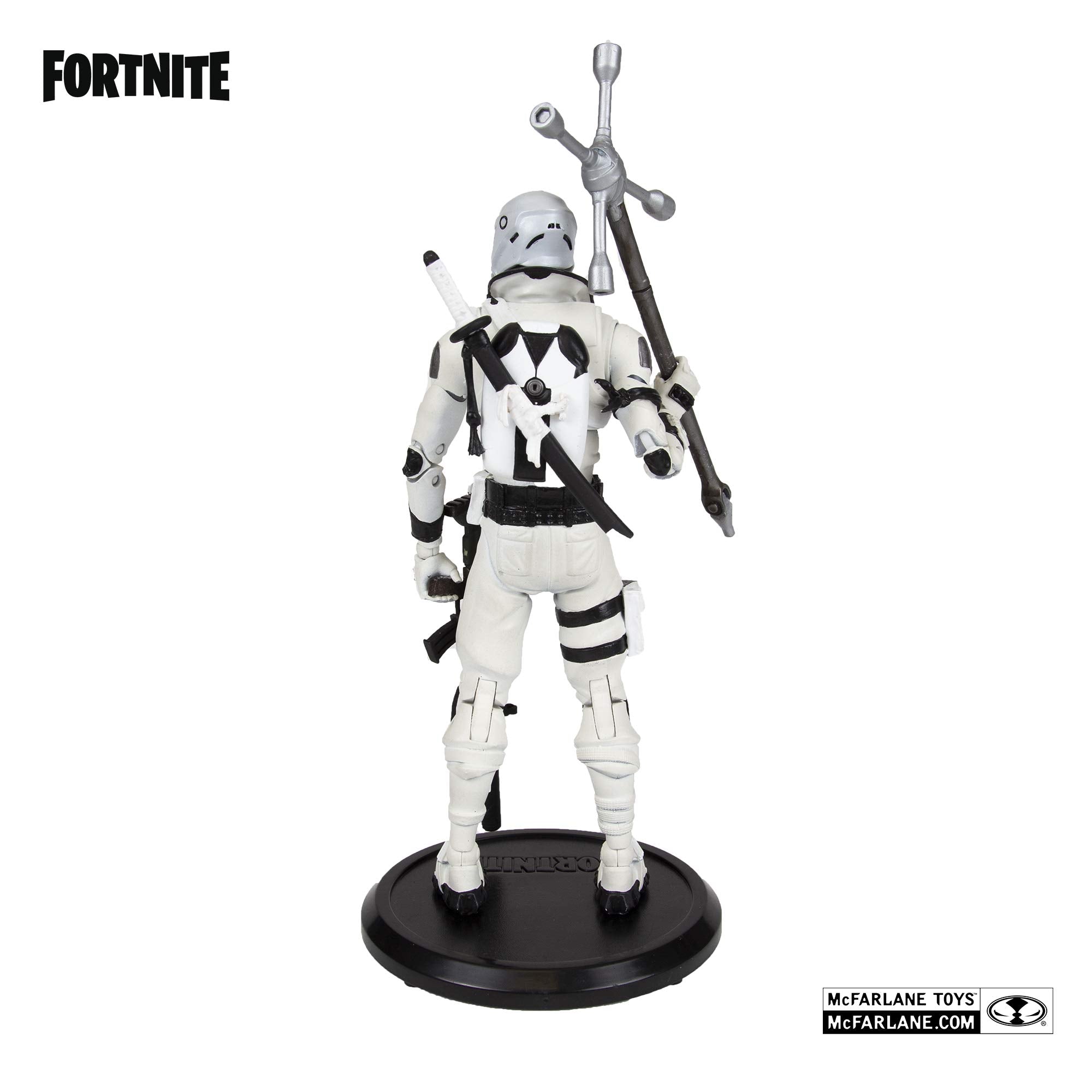 McFarlane Figura Overtaker Fortnite 18cm - Articulada con Accesorios y Base Coleccionable