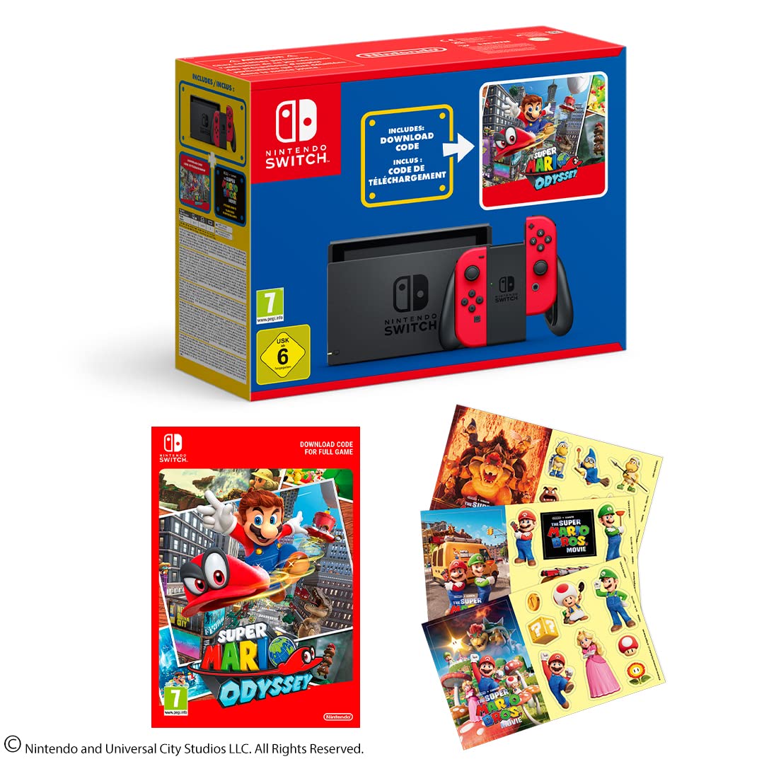 NINTENDO SWITCH - Super Mario Odyssey Edition + Mario Day Bundle