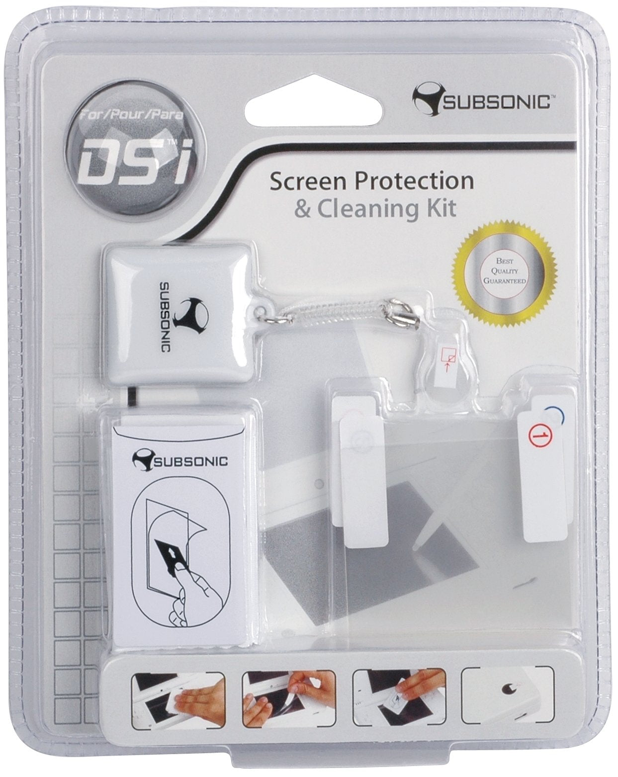 Kit de protection et de nettoyage d'écran Subsonic DSi (Nintendo DS) [Import anglais]