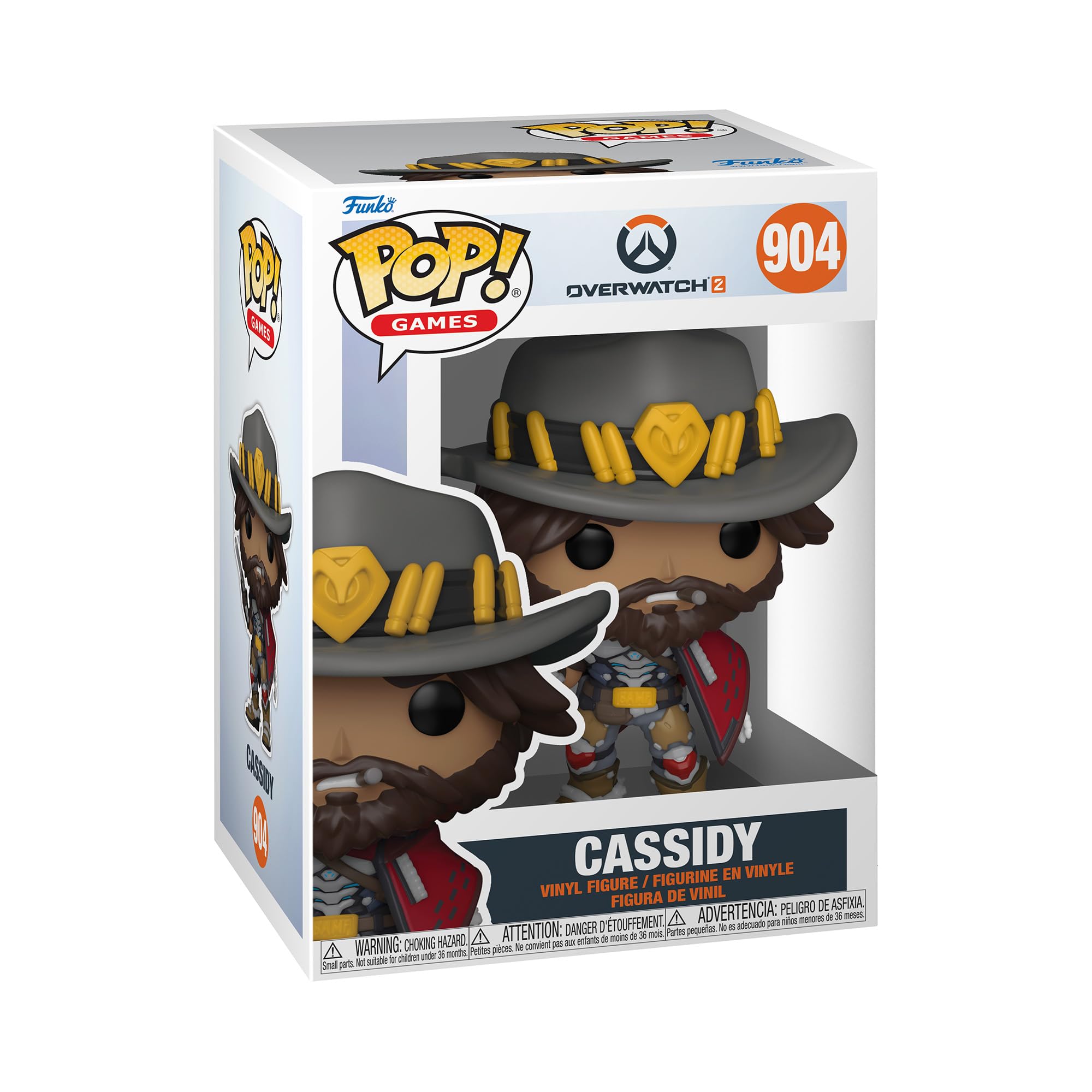 Funko Pop! Games: Overwatch 2- Cassidy - Mccree - Figura De Vinilo Coleccionable - Idea De Regalo- Mercancia Oficial - Juguetes Para NiñOs Y Adultos - Video Games Fans - MuñEco Para Coleccionistas