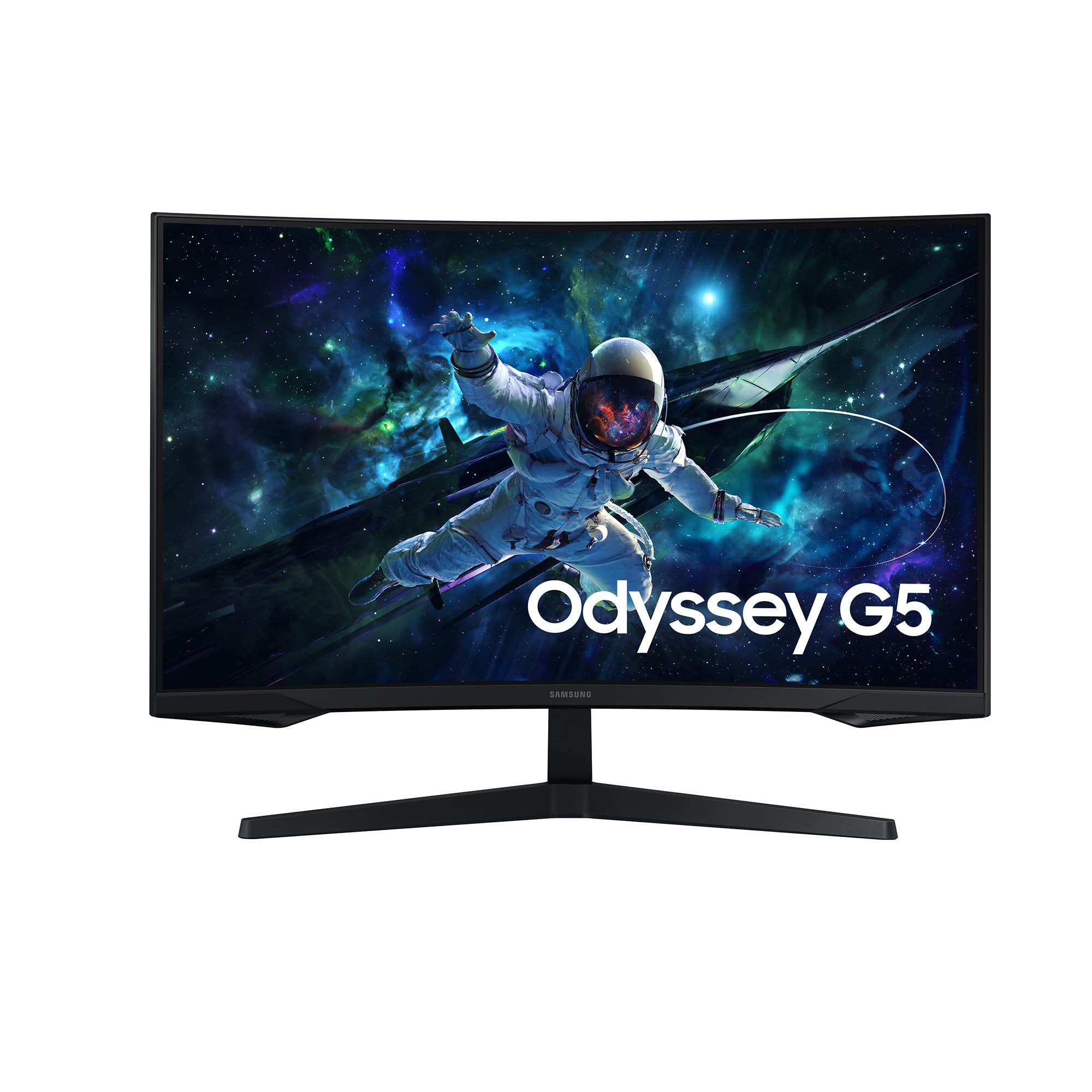 Monitor Gaming Curvo Samsung Odyssey G5 S32CG552EU 32'/ QHD/ 1ms/ 165Hz/ VA/ Negro