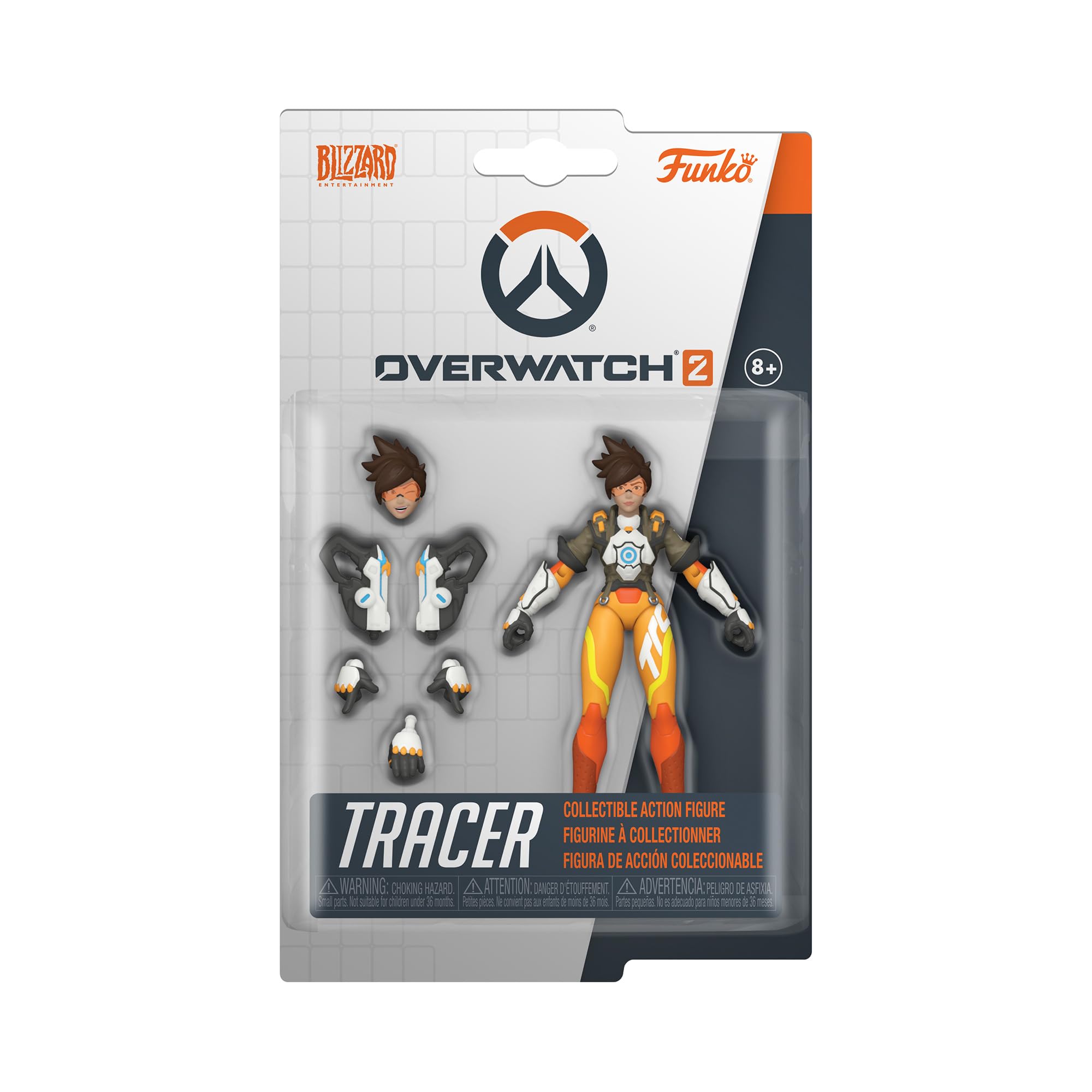 Funko Action Figure: Ow 2- Tracer 3.75'' - Overwatch 2 - Juguete De ColeccióN - Idea De Regalo- Mercancia Oficial - Para Chicos, Chicas Y Adultos - Video Games Fans