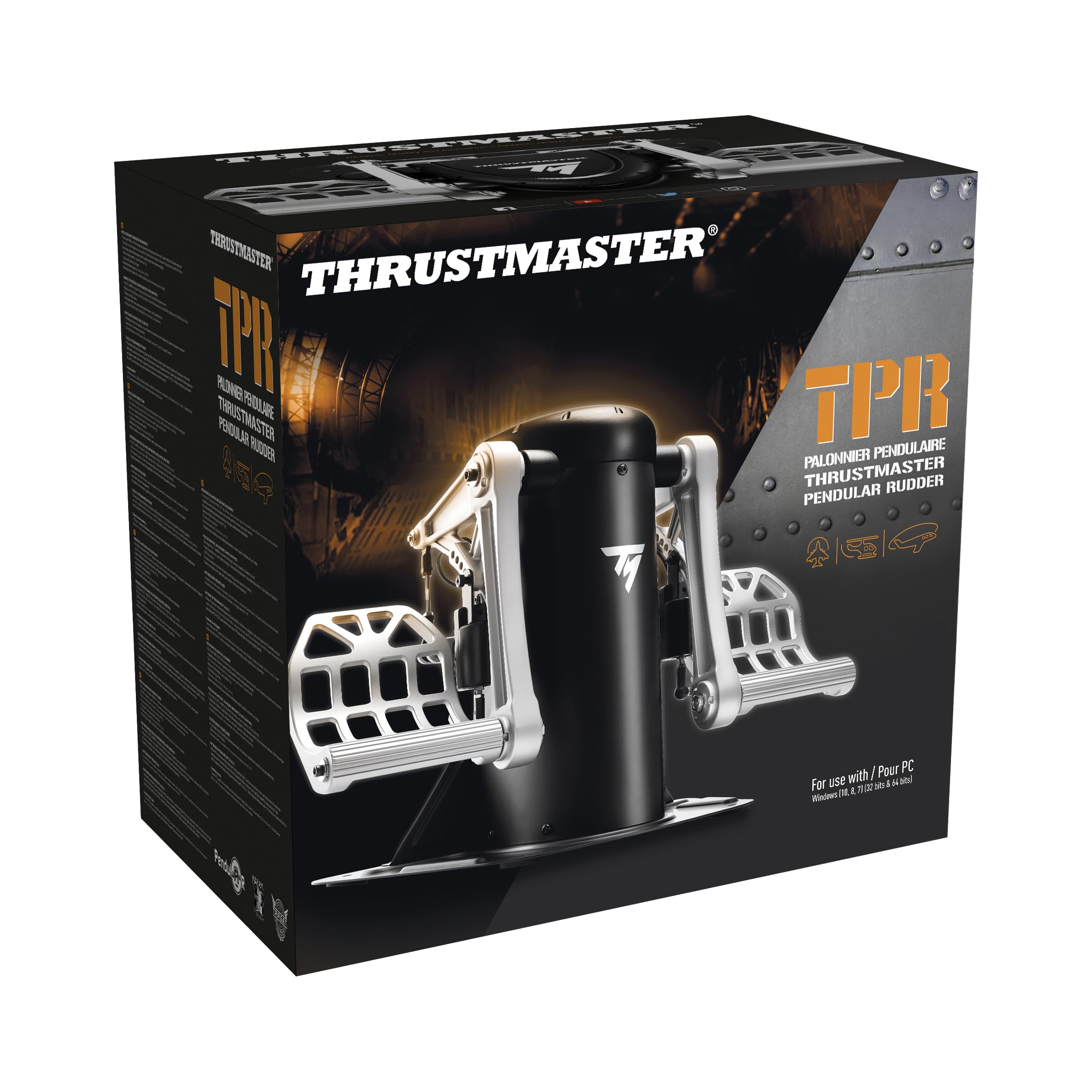 Thrustmaster Tpr - Sistema De TimóN Experto SimulacióN De Vuelo En Pc