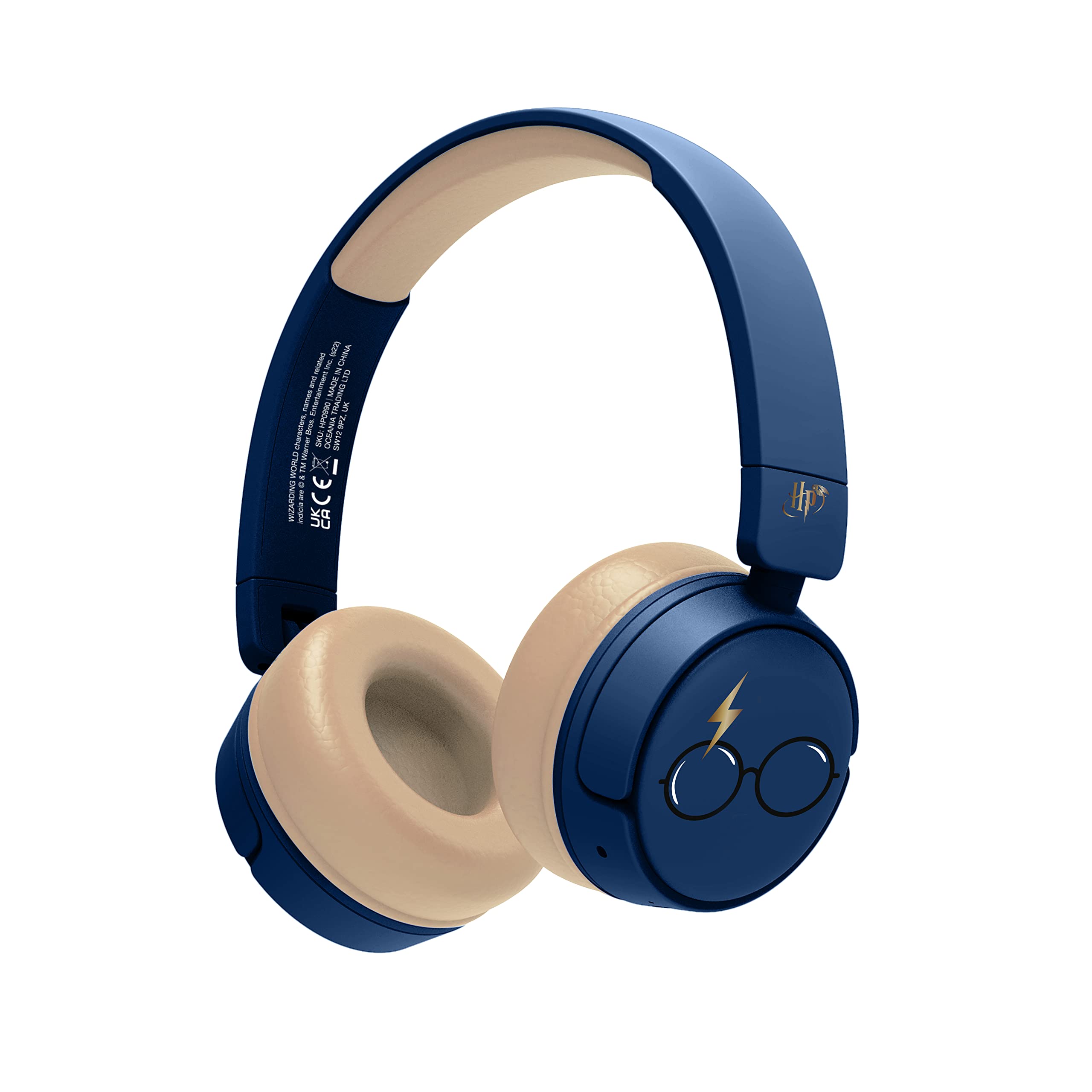 Otl Technologies Auriculares Infantiles InaláMbricos Harry Potter Azules Bluetooth Plegables