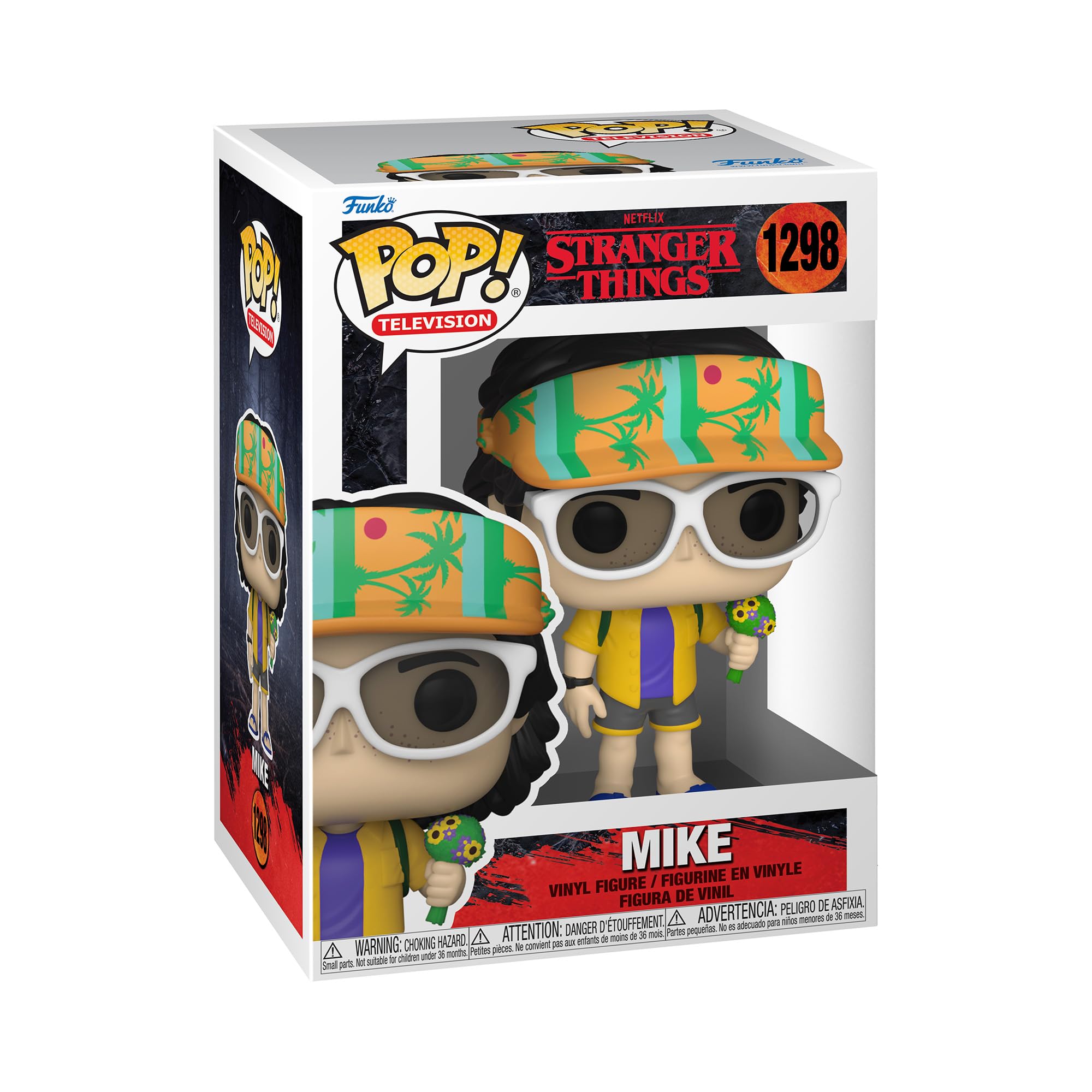 Funko Pop! Tv: Stranger Things - Mike Wheeler - Figura De Vinilo Coleccionable - Idea De Regalo- Mercancia Oficial - Juguetes Para NiñOs Y Adultos - Tv Fans - MuñEco Para Coleccionistas