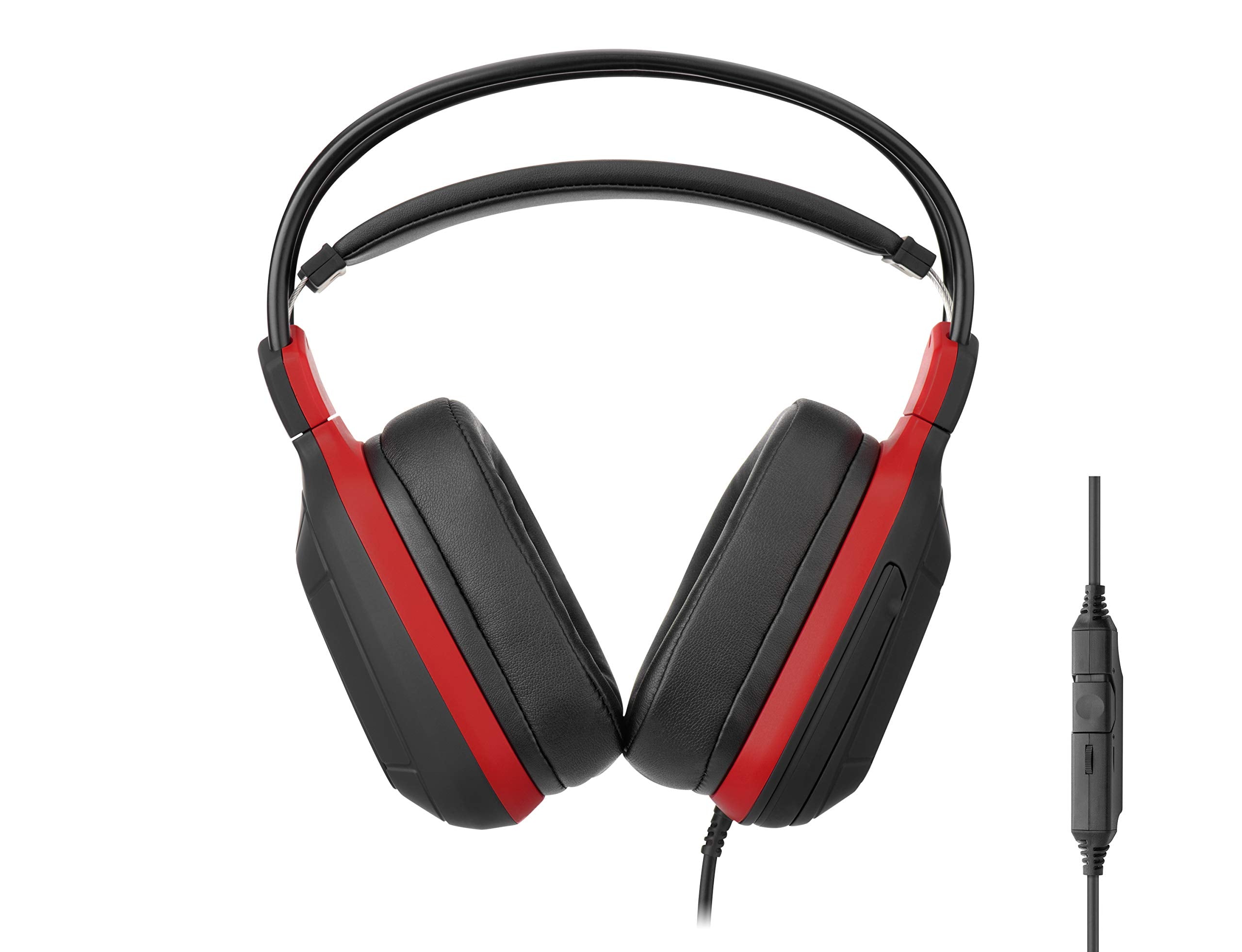 Subsonic - Casque Gamer avec Microphone, Pro Gaming 50, Rouge Esport (PS4 Slim/Pro/Xbox One/PC/Nintendo Switch - Rouge Esport