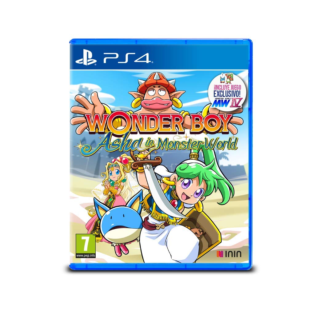 Wonder Boy: Asha In Monster World PS4 - PAL ESP - Nuevo