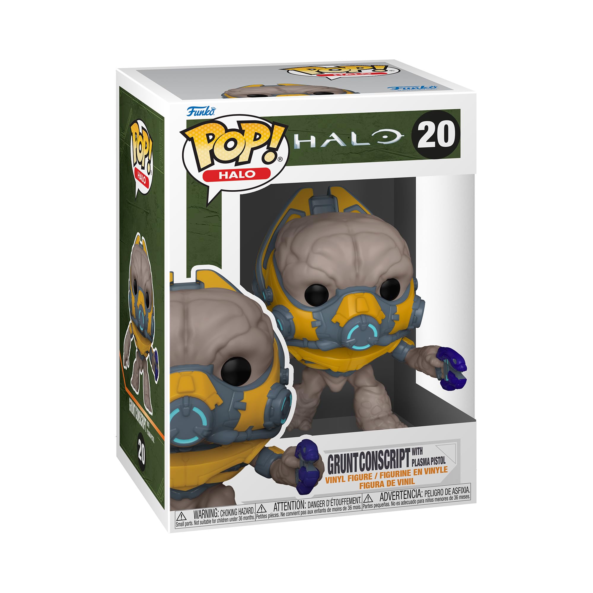 Funko Pop! Games: Halo Infinite - Grunt With Weapon - Figura De Vinilo Coleccionable - Idea De Regalo- Mercancia Oficial - Juguetes Para NiñOs Y Adultos - Video Games Fans