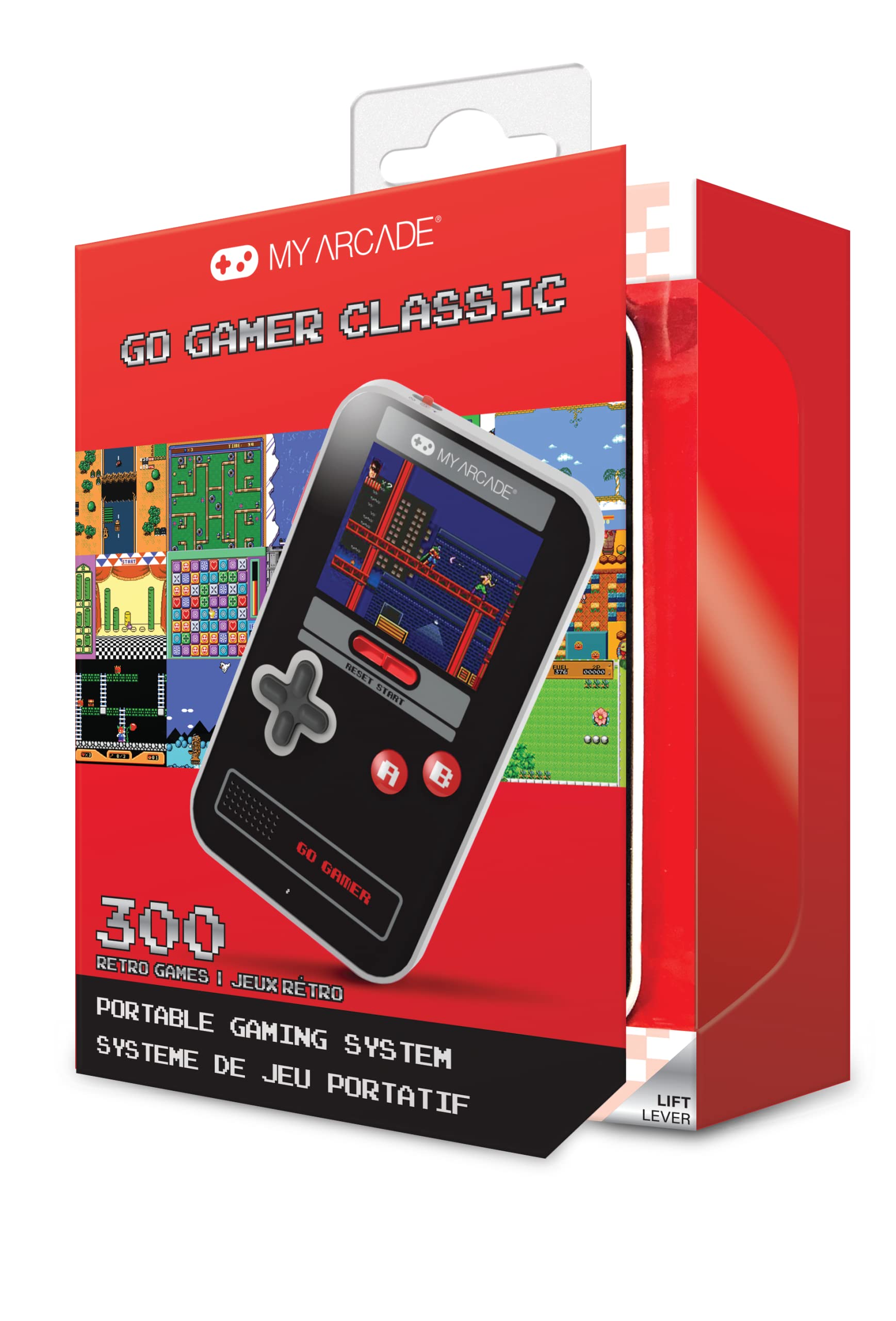 Go Gamer Classic 300 Jeu En 1 Noir Gris Rouge