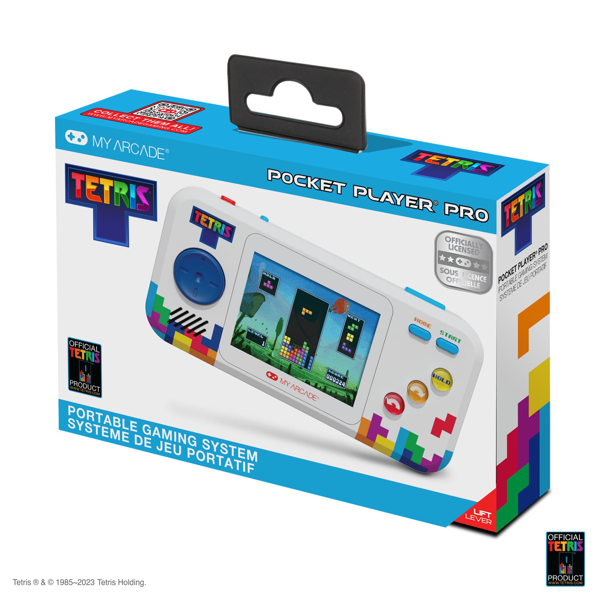 My Arcade Dgunl-7028 Tetris Pocket Player Pro Portable Handheld Gaming System