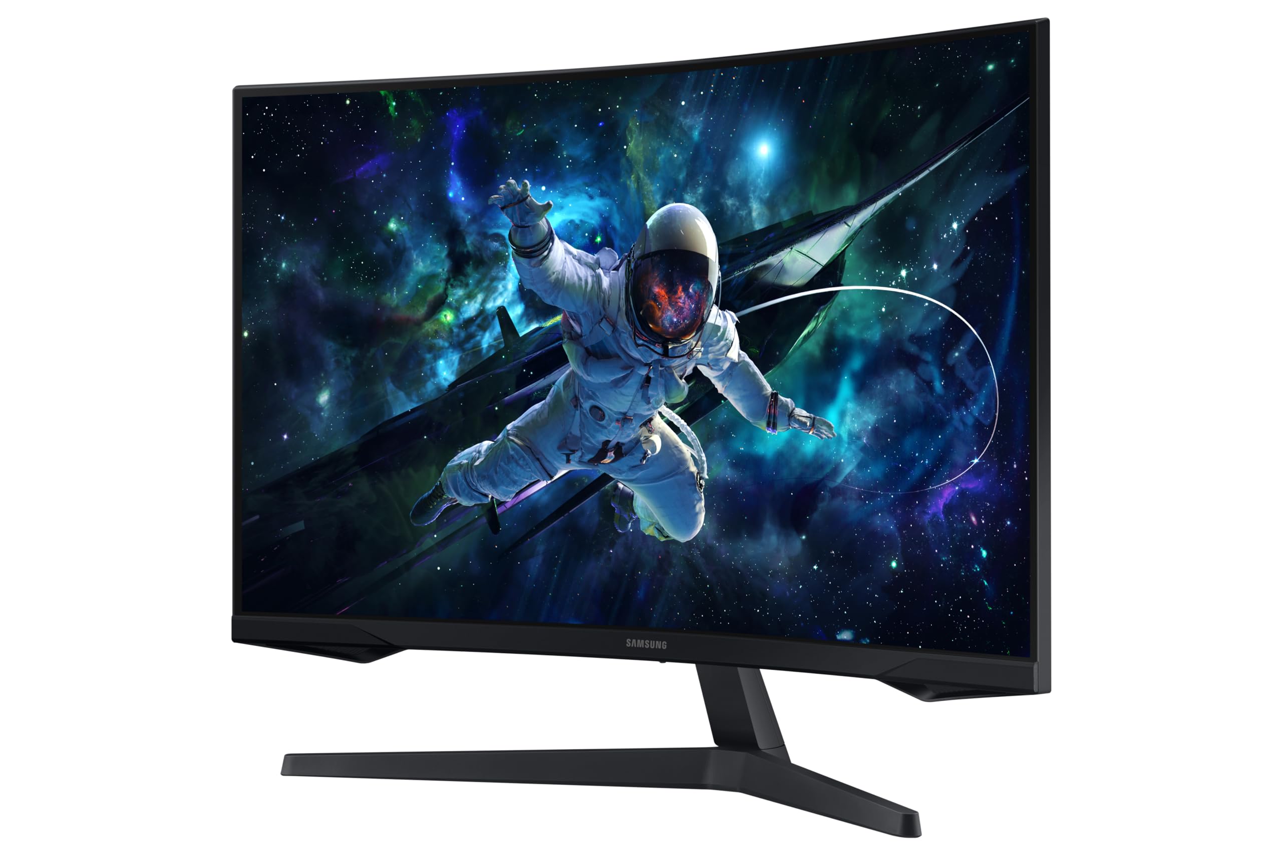 Monitor Gaming Curvo Samsung Odyssey G5 S32CG552EU 32'/ QHD/ 1ms/ 165Hz/ VA/ Negro