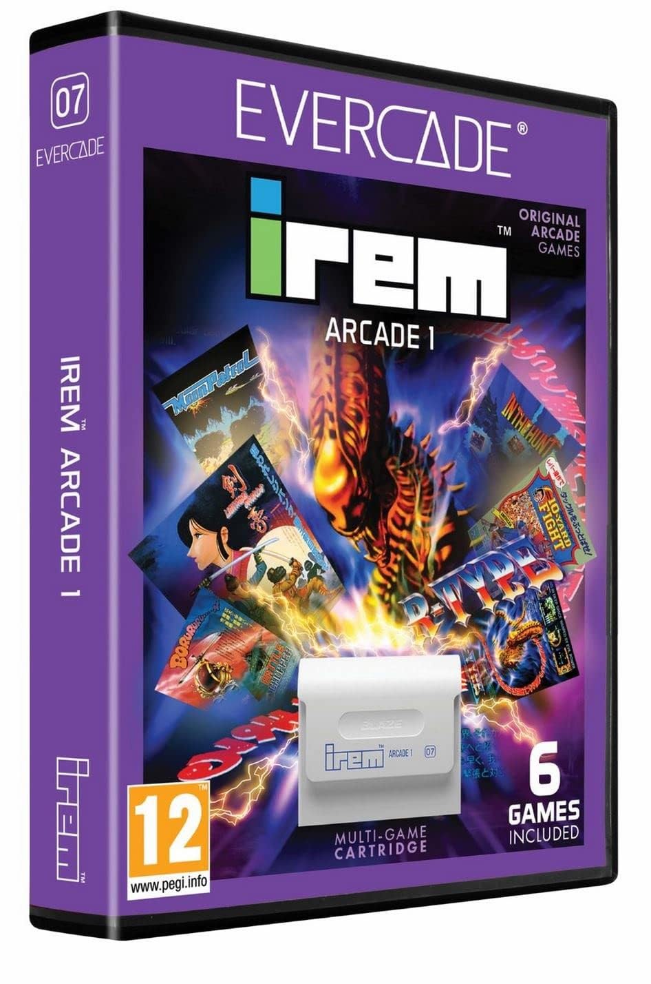 Cartucho Blaze Evercade Irem Arcade 1 (Retro)