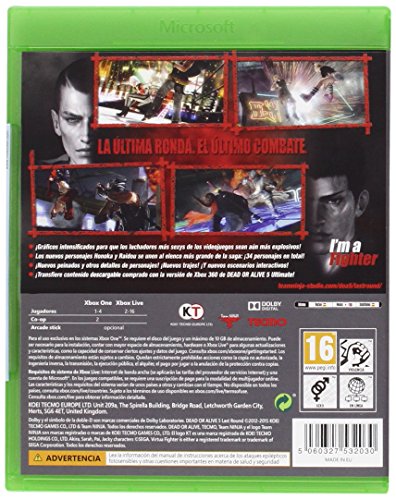 Dead Or Alive: Last Round XBOX - ONE PAL ESP - Nuevo