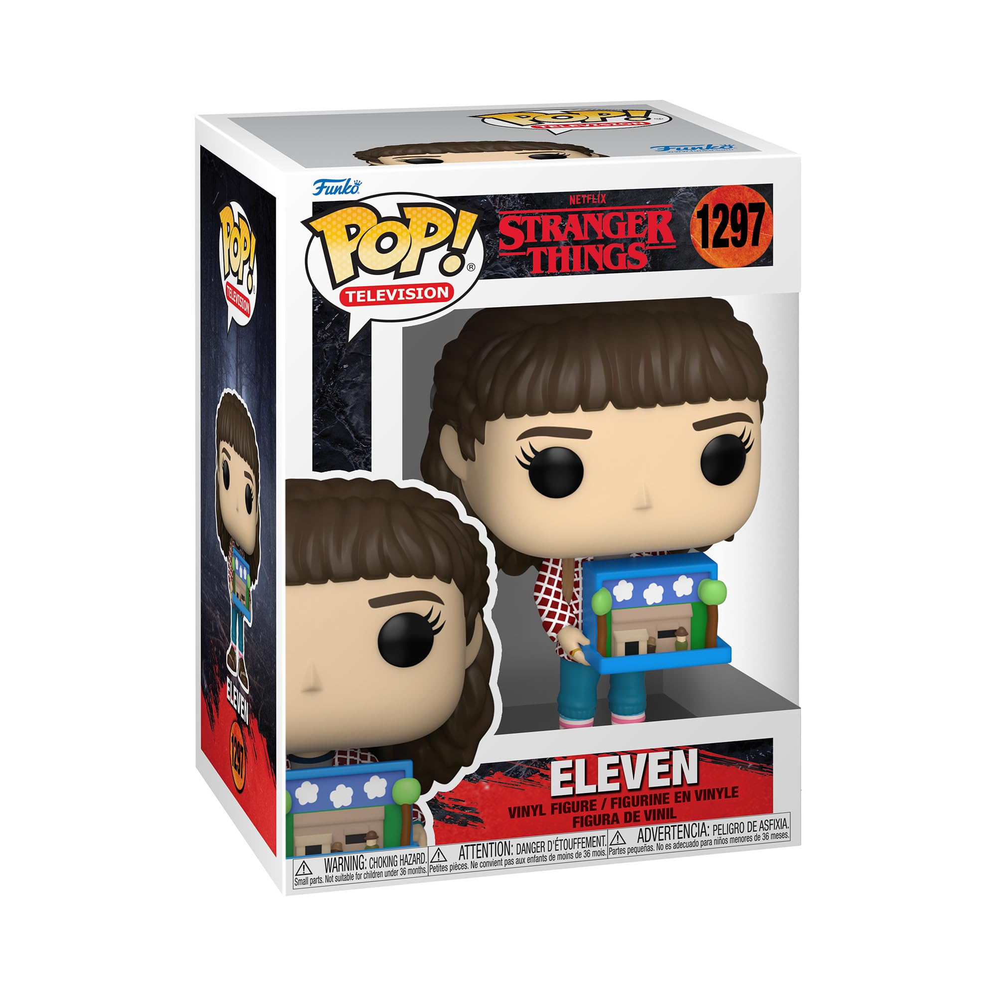 Funko Pop! Tv: Stranger Things - Eleven - Figuras Miniaturas Coleccionables Para ExhibicióN - Idea De Regalo - MercancíA Oficial - Juguetes Para NiñOs Y Adultos - Fans De Tv