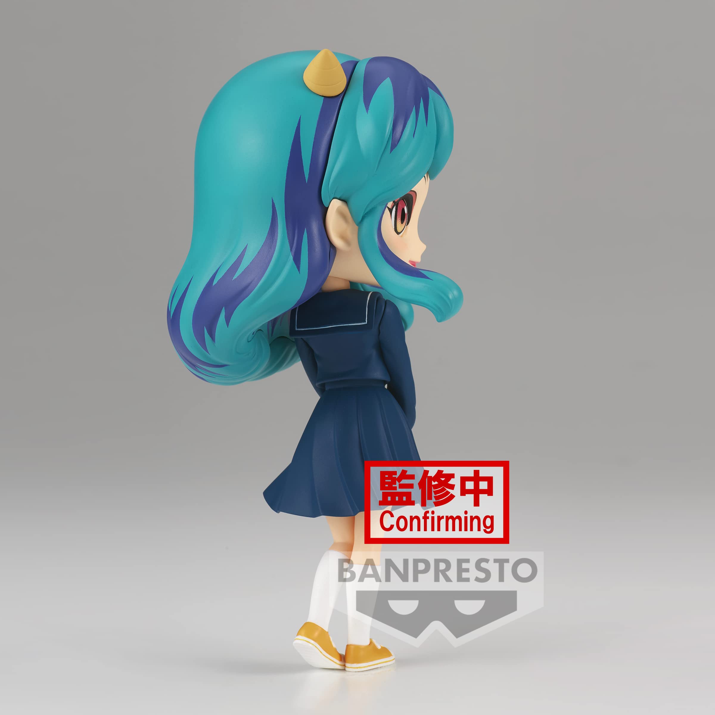 Banpresto Figura Q Posket Lum Uniformver Urusei Yatsura - Anime Ver. (Ver.A) 14cm Bp19776 Multicolor