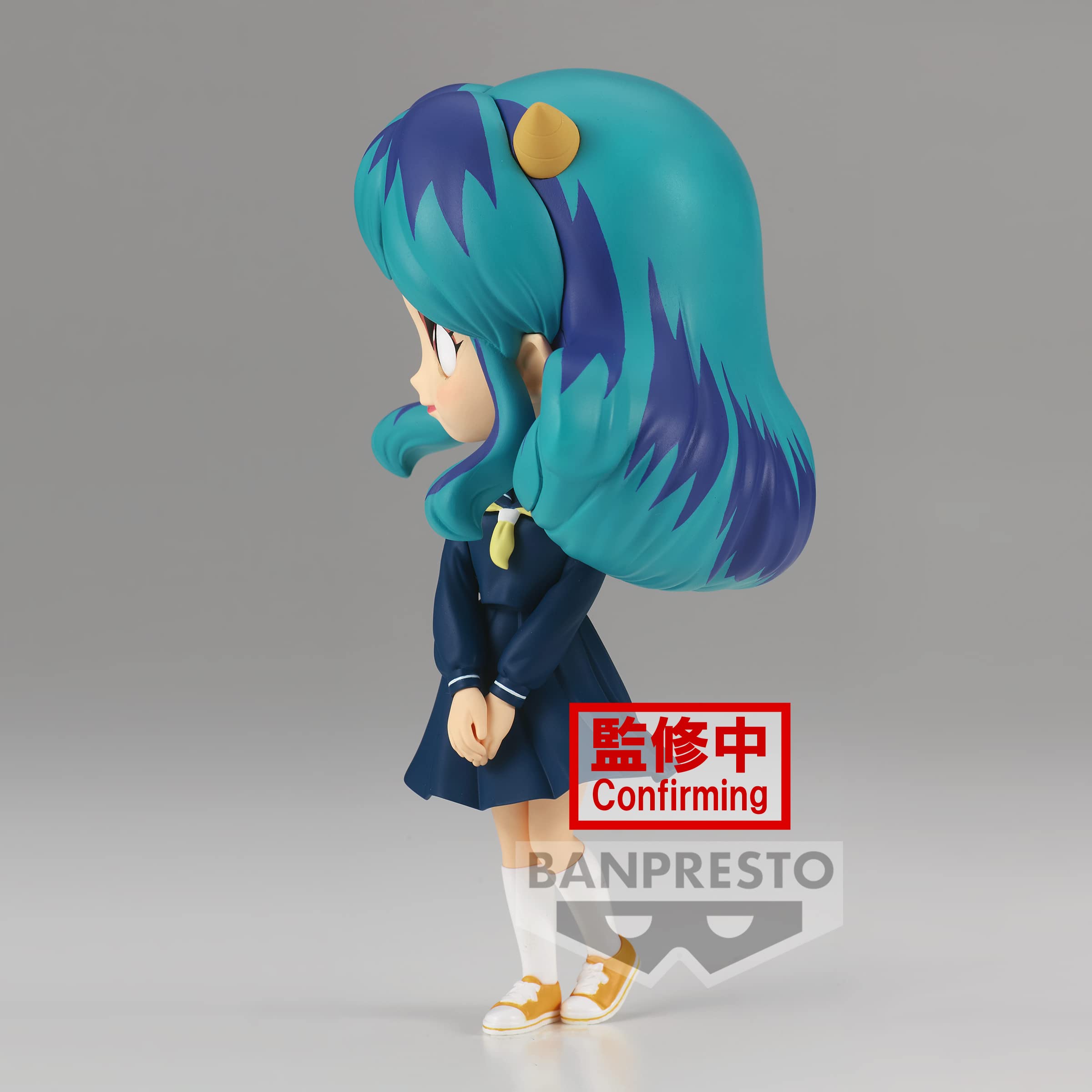 Banpresto Figura Q Posket Lum Uniformver Urusei Yatsura - Anime Ver. (Ver.A) 14cm Bp19776 Multicolor