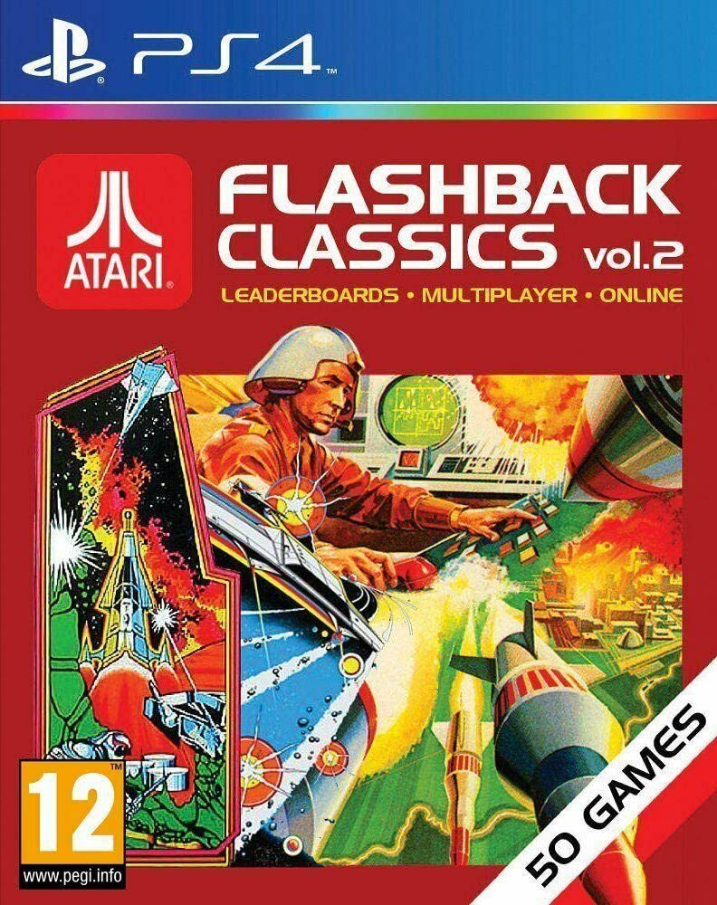 Pqube Atari Flashback Classics Vol. 2 – 50 Juegos Retro en HD, Multijugador y Rankings Online