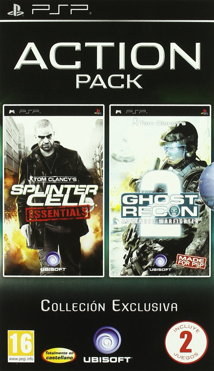 Pack Splinter Cell + Ghost Recon Aw 2 PSP - [PAL ESP] - Nuevo