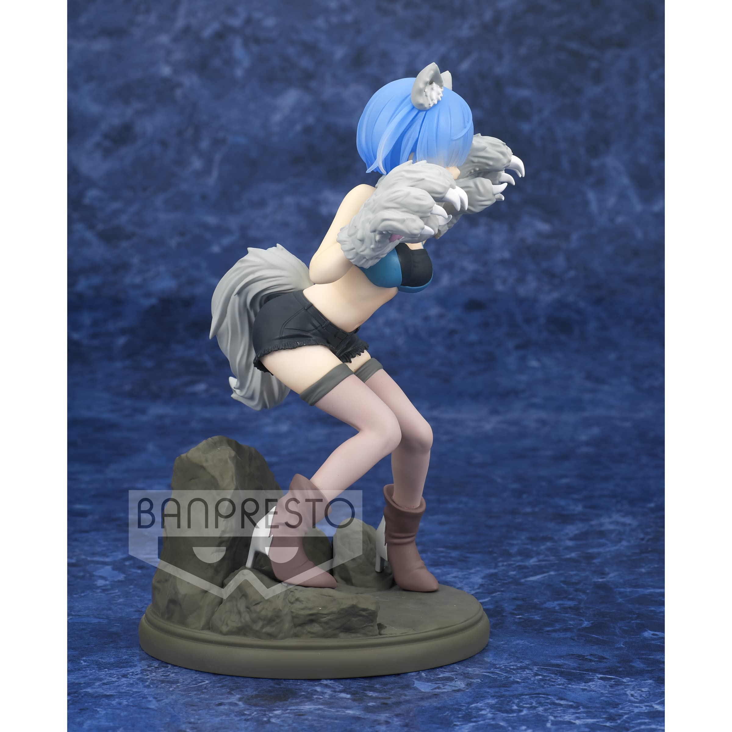 Banpresto Figura Rem Anime Re:Zero-Starting Life In Another World - Espresto Est- Monster Motions B18358