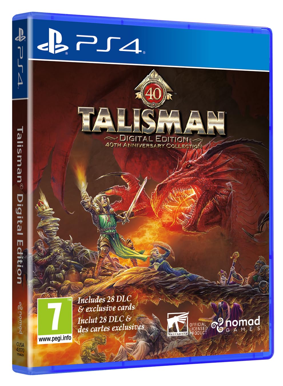 Talisman Édition Numérique - Collection 40e Anniversaire - PlayStation 4