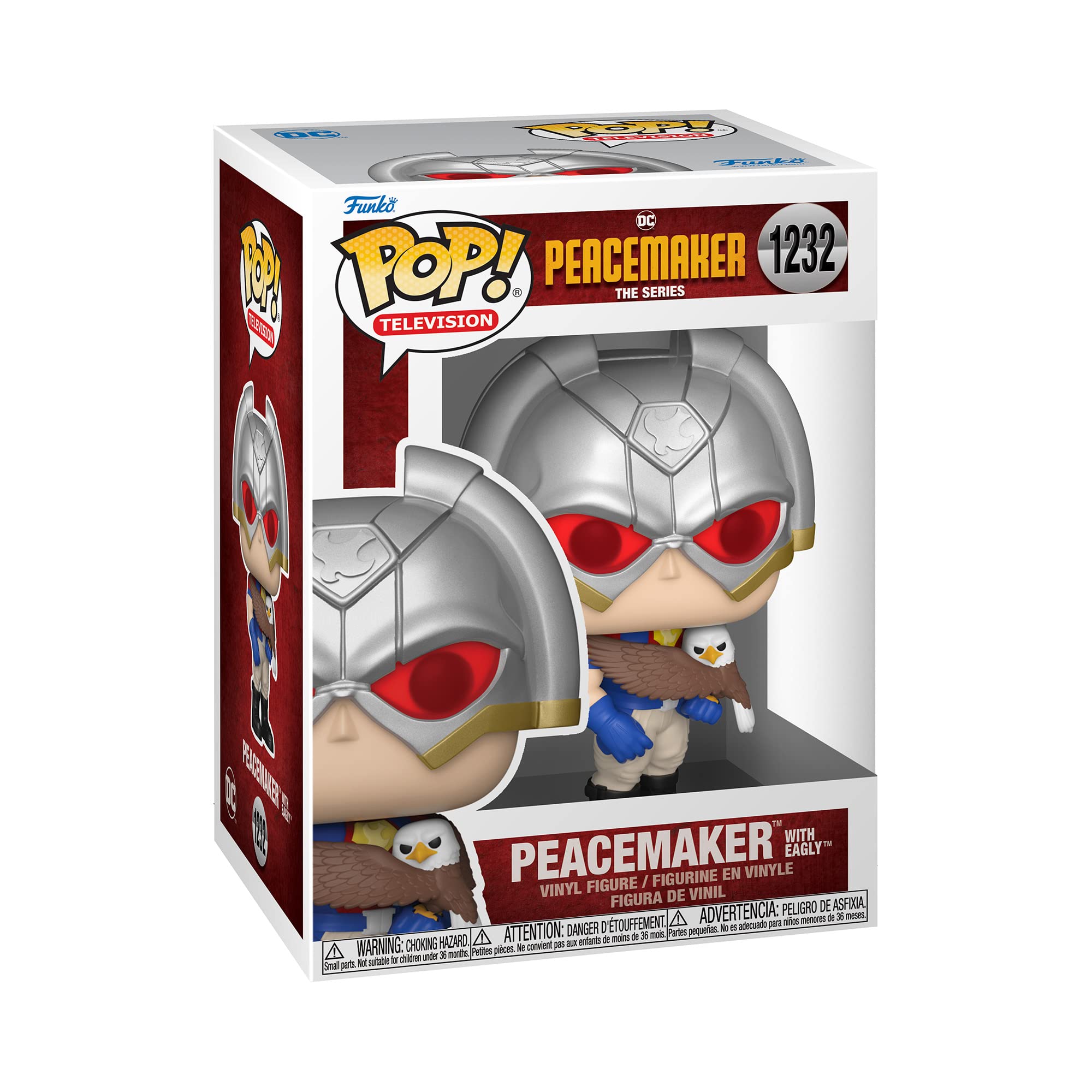 Funko Pop! Tv: Peacemaker-Peacemaker With Eagly - Figura De Vinilo Coleccionable - Idea De Regalo- Mercancia Oficial - Juguetes Para NiñOs Y Adultos - Tv Fans - MuñEco Para Coleccionistas
