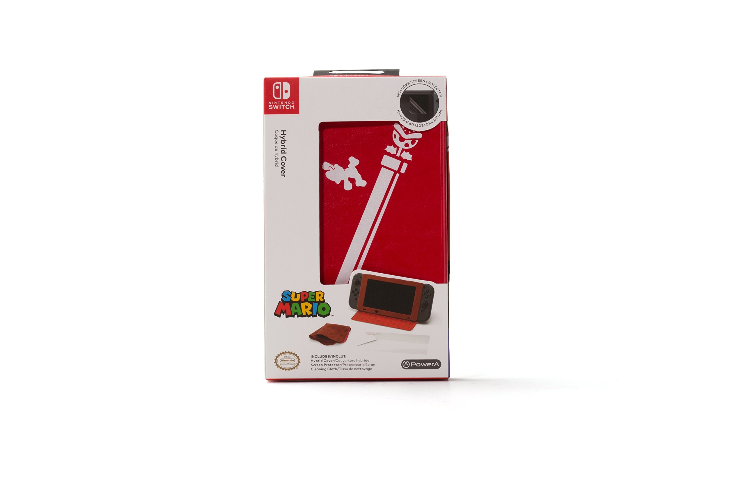 Funda Powera Mario Con Soporte Incorporado ( NINTENDO SWITCH - )