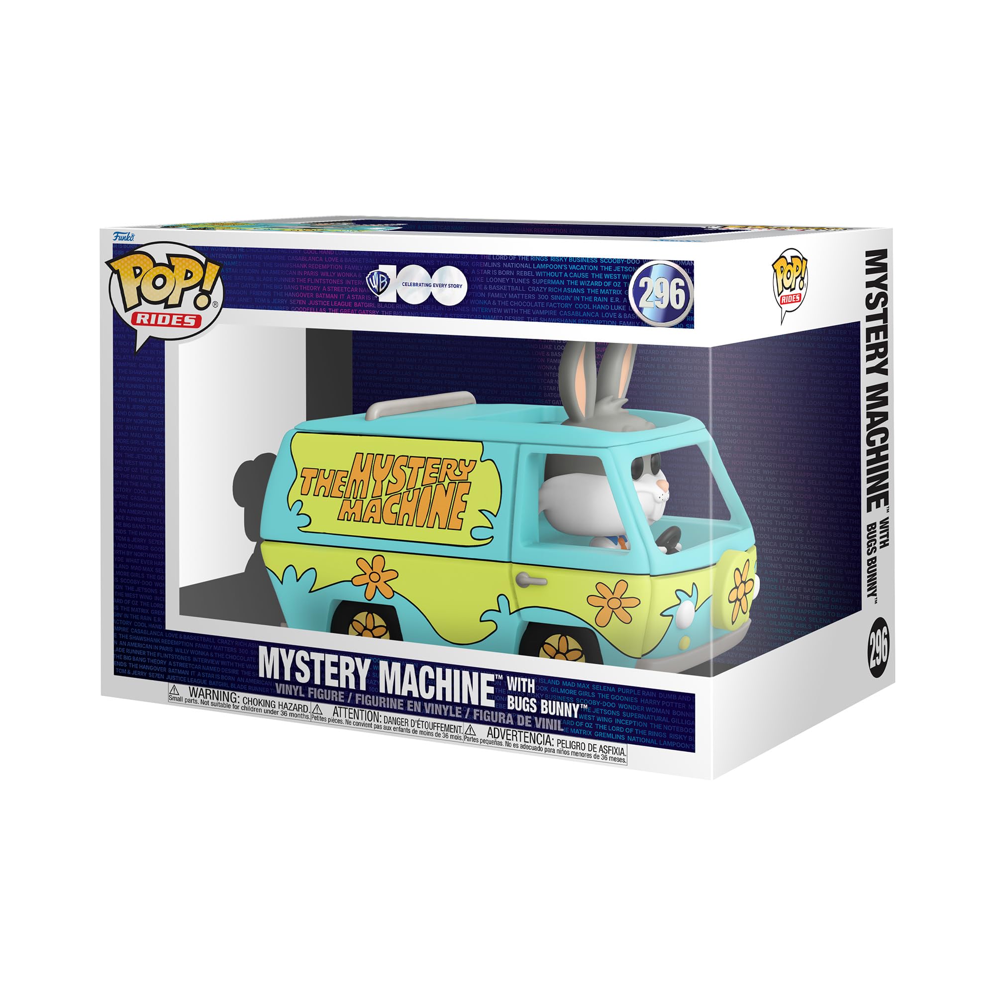 Funko Pop! Ride Super Deluxe: Hb - Mystery Machine With Bugs Bunny - Looney Tunes - Figura De Vinilo Coleccionable - Idea De Regalo- Mercancia Oficial - Juguetes Para NiñOs Y Adultos - Tv Fans