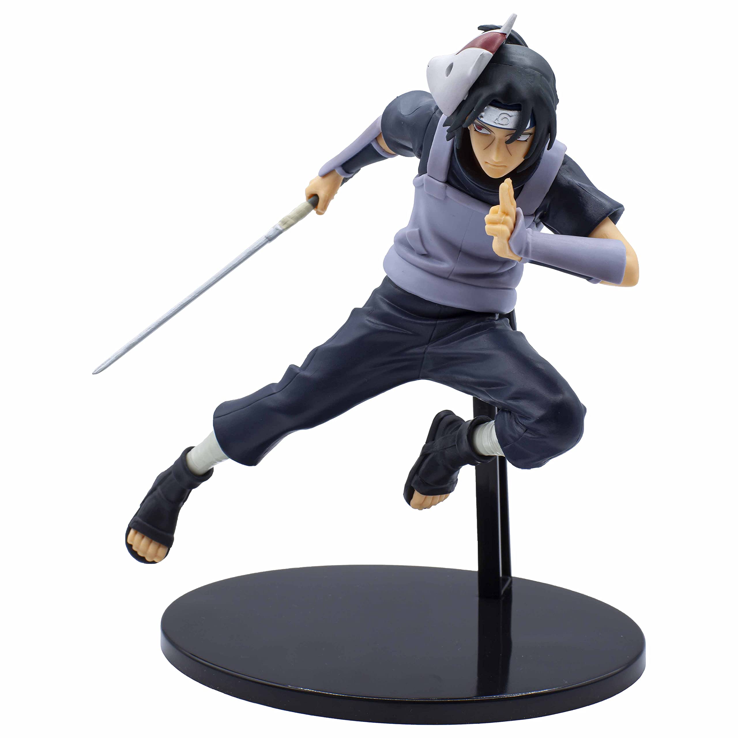 Banpresto Figura De Accion Naruto Shippuden Vibration Stars - Uchiha Itachi - Ii 16cm Bp18766 Multicolor
