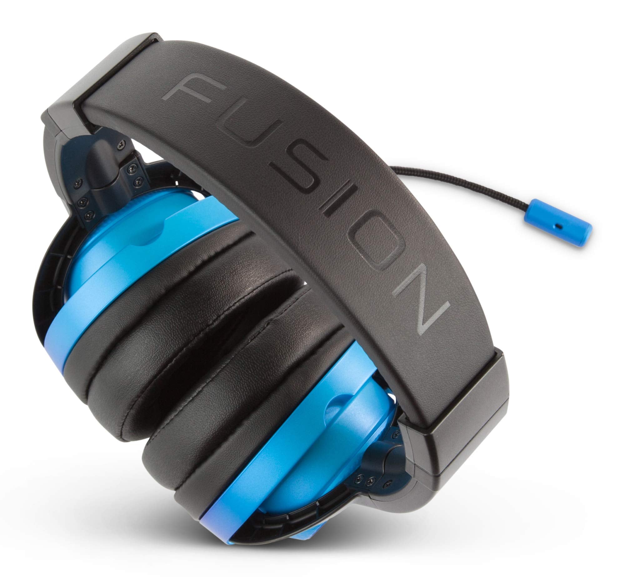 Fusion - Auriculares De Juego Para XBOX - , PS4, Nintendo Switch, PC, Mac y móviles, color azul zafiro decolorado
