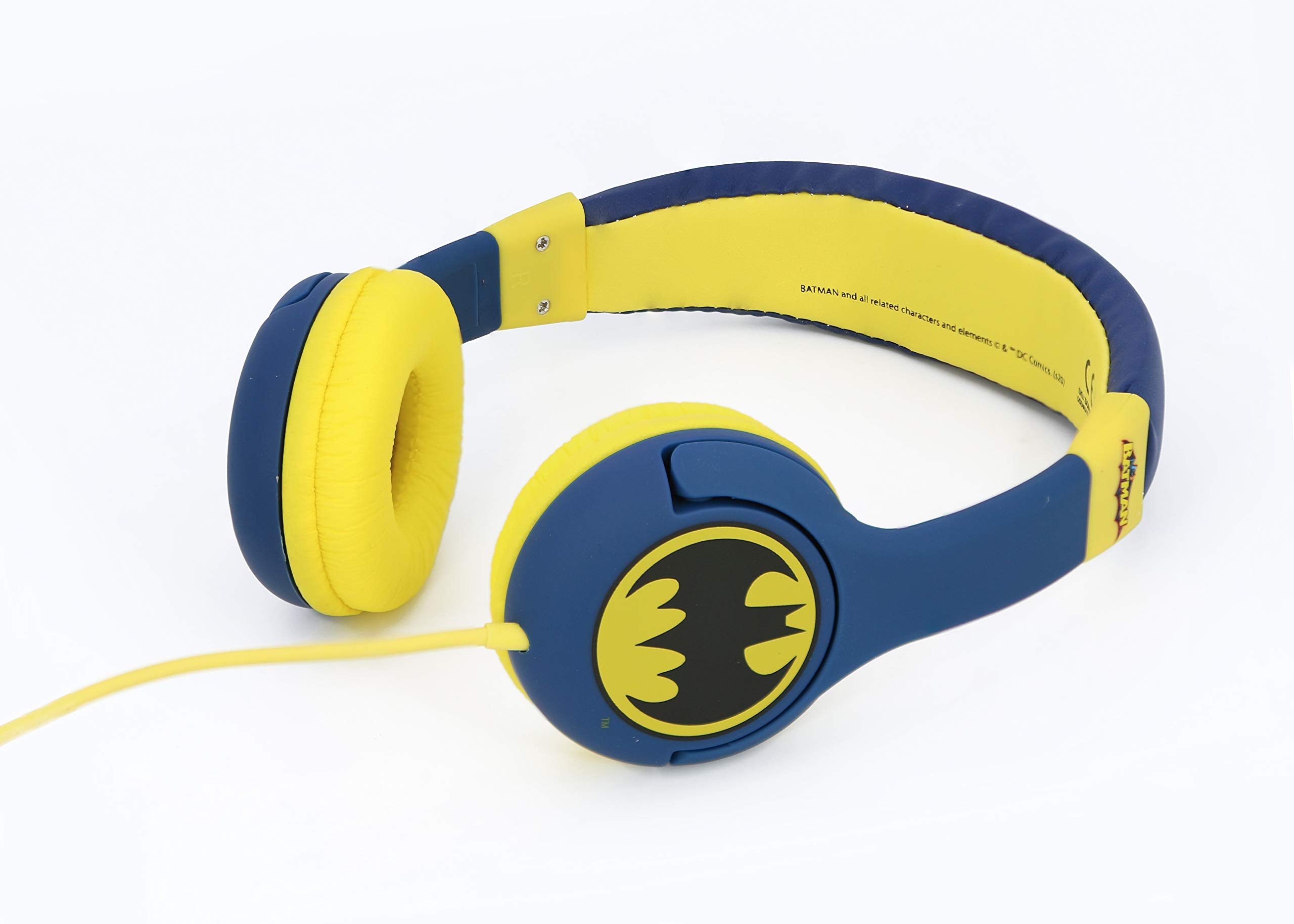 Otl Technologies Batman Bat Signal - Auriculares Con Cable Para NiñOs, Negro