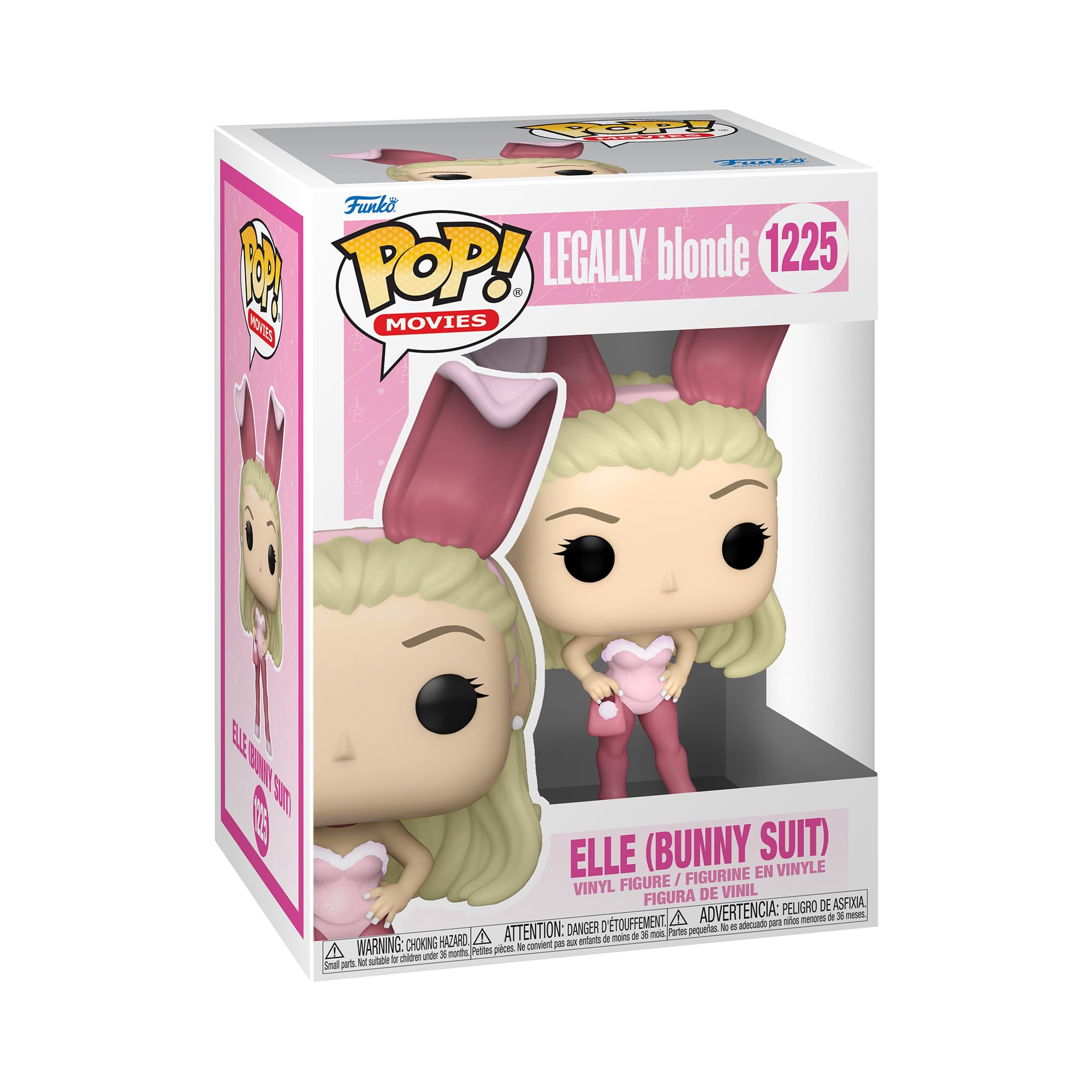 Funko Pop! Movies: Legally Blonde - Elle Woo DS - As Bunny - Figura de Vinilo Coleccionable - Idea de Regalo- Mercancia Oficial - Juguetes para Niños y Adultos - Movies Fans - Muñeco para Coleccionistas