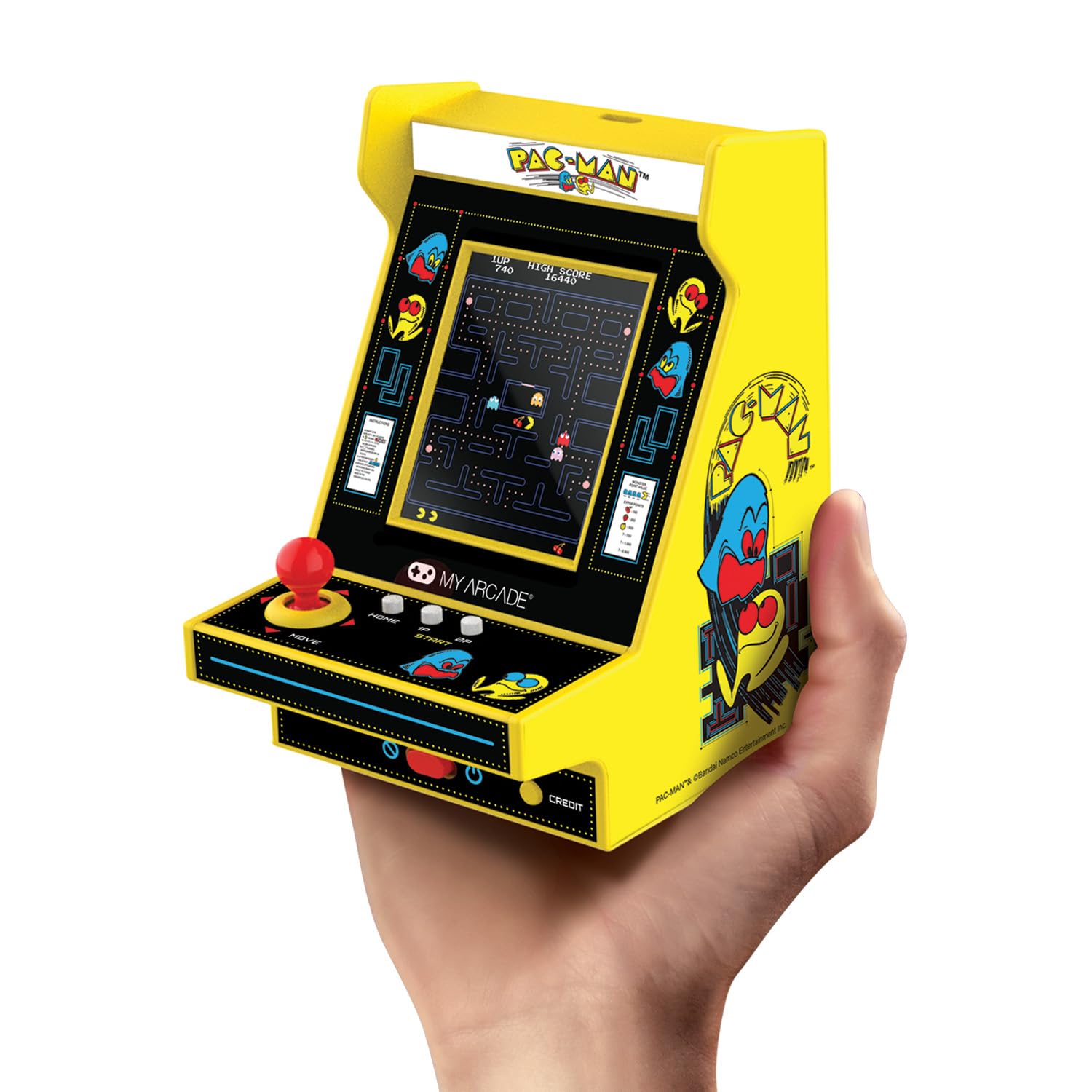 Pac-Man Nano Player Pro - 8gb Retro Arcade + Juegos CláSicos