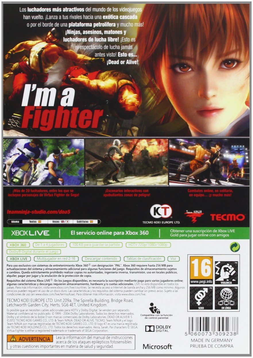 Dead Or Alive 5