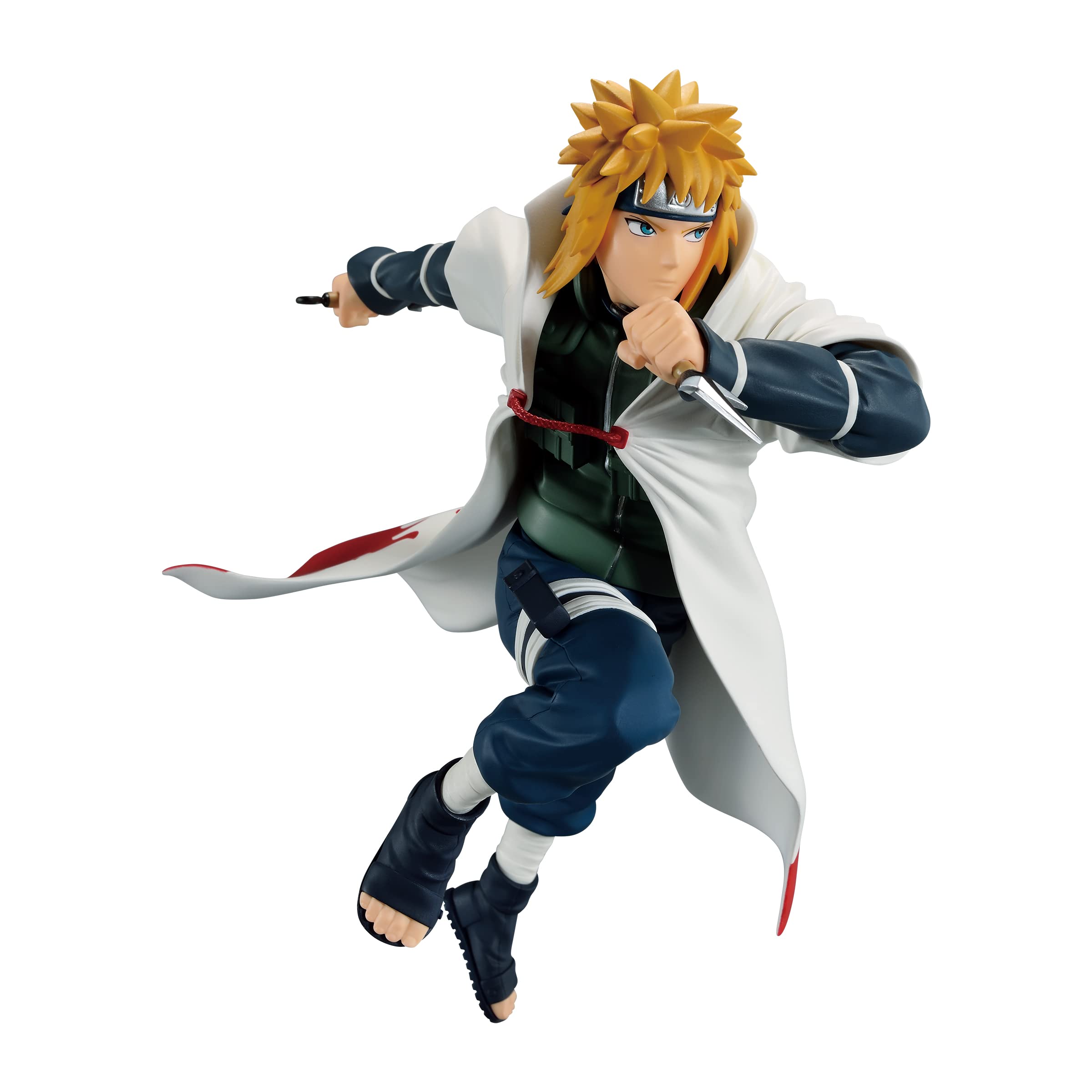 Banpresto Figura De Accion Minato Namikaze Ii Naruto Shippuden - Vibration Stars Bp88032 Multicolor