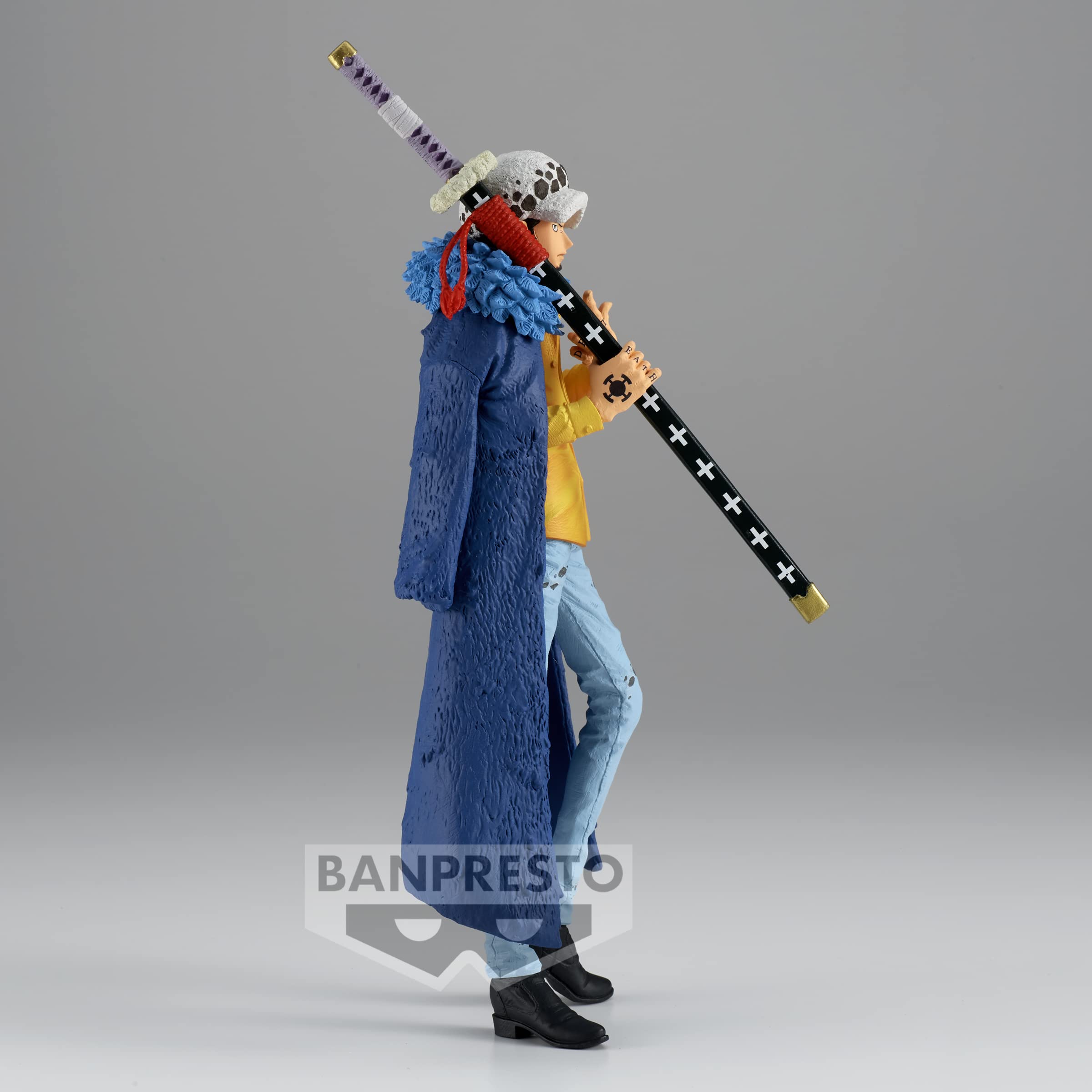Banpresto BP19388 Figurine One Piece The Trafalgar Law, Wanokuni, King Of Artist, 23 cm, Multicolore